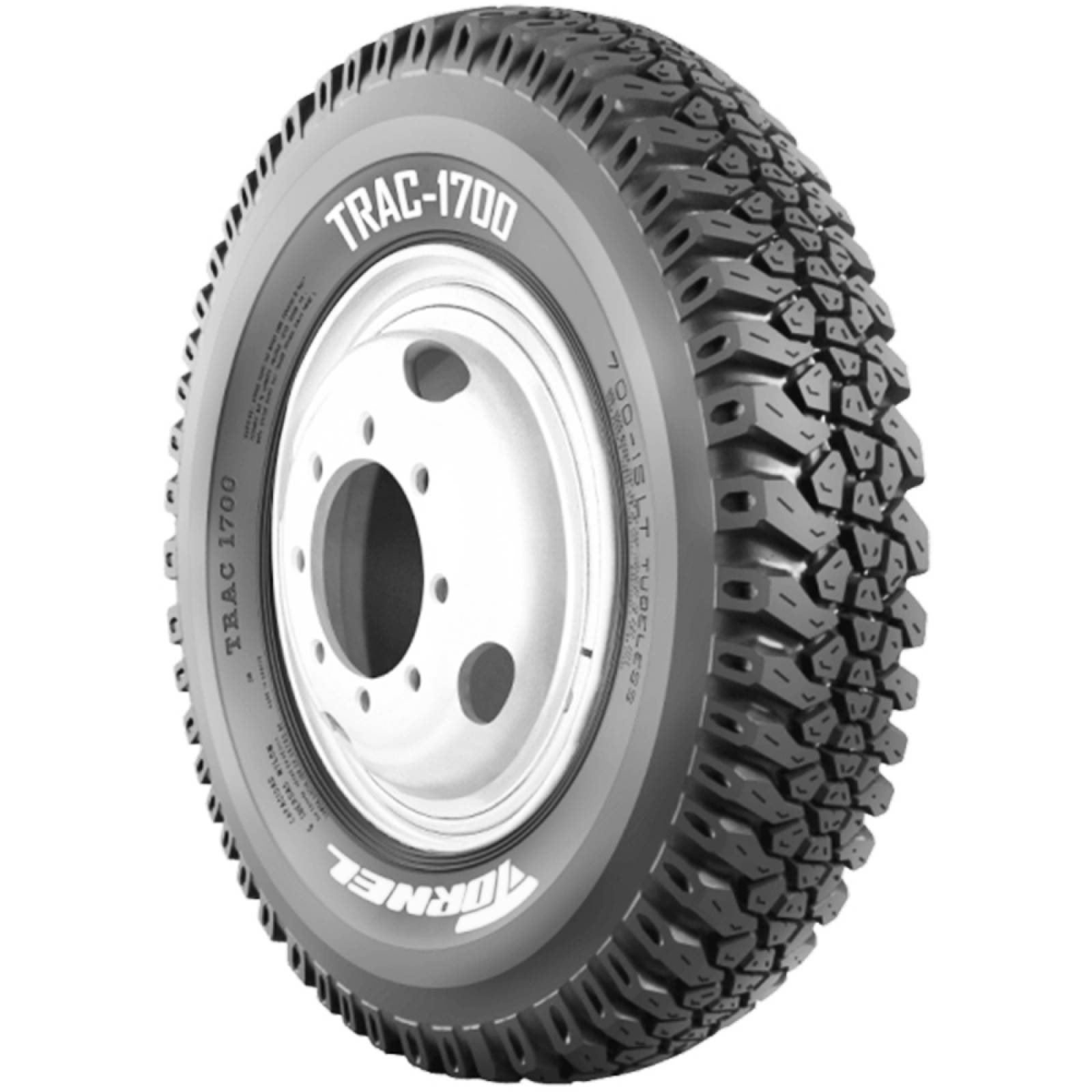 Paq 2 Llantas 7.50-17 Tornel Comercial/carga Trac 1700 121/116l