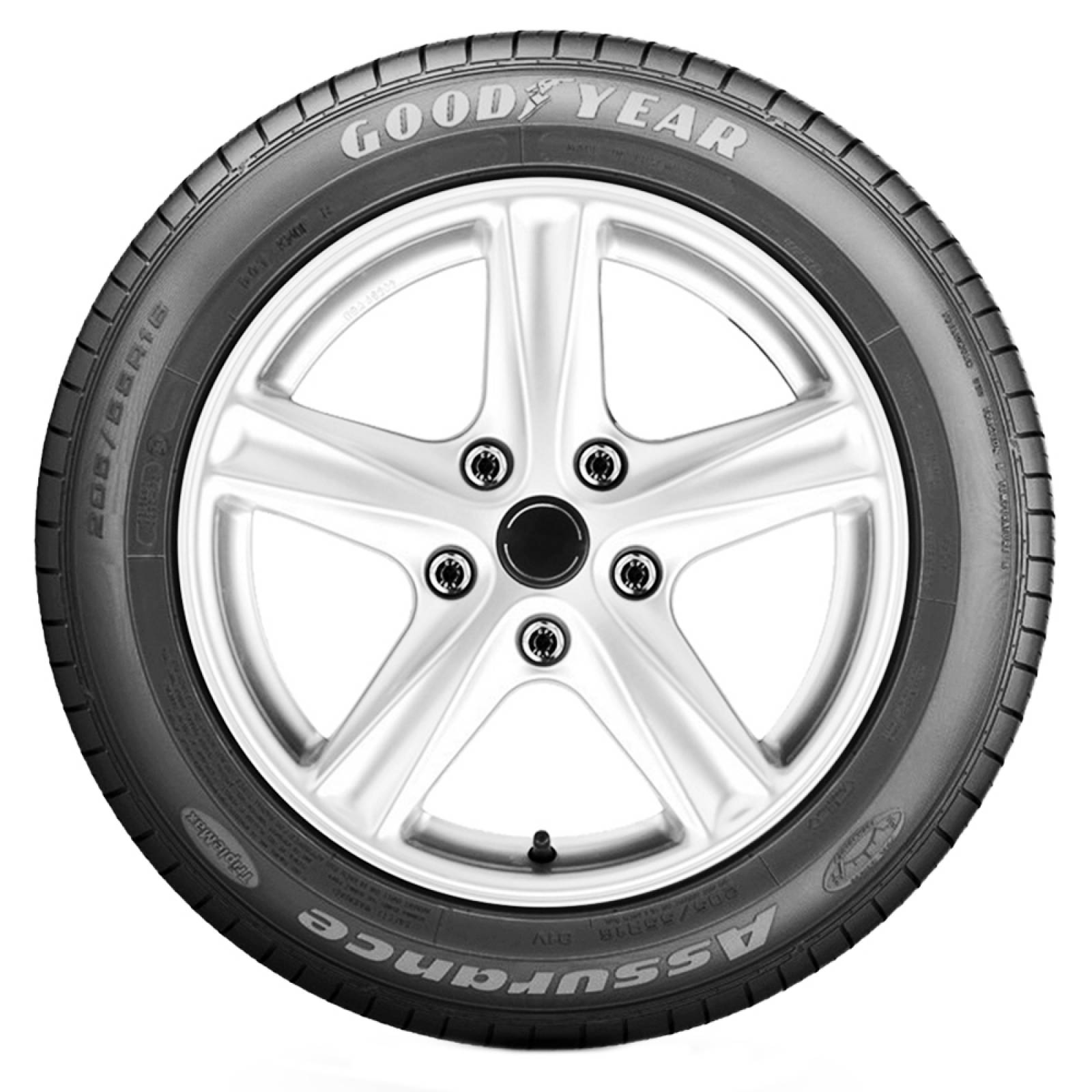 Paq. 2 Llantas 185/55 R15 GOODYEAR ASSURANCE TRIPLEMAX 82V