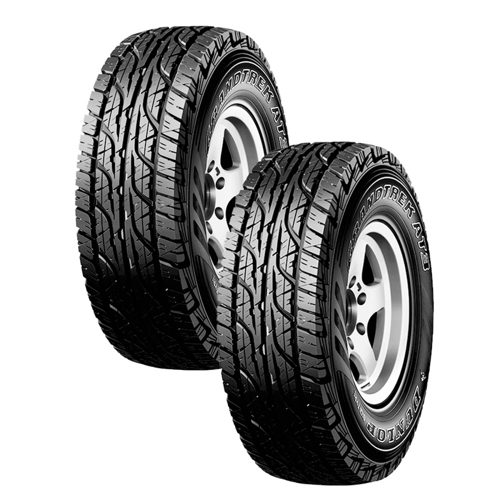 Paq. 2 Llantas 265/65 R17 DUNLOP GRANDTREK AT3 112S