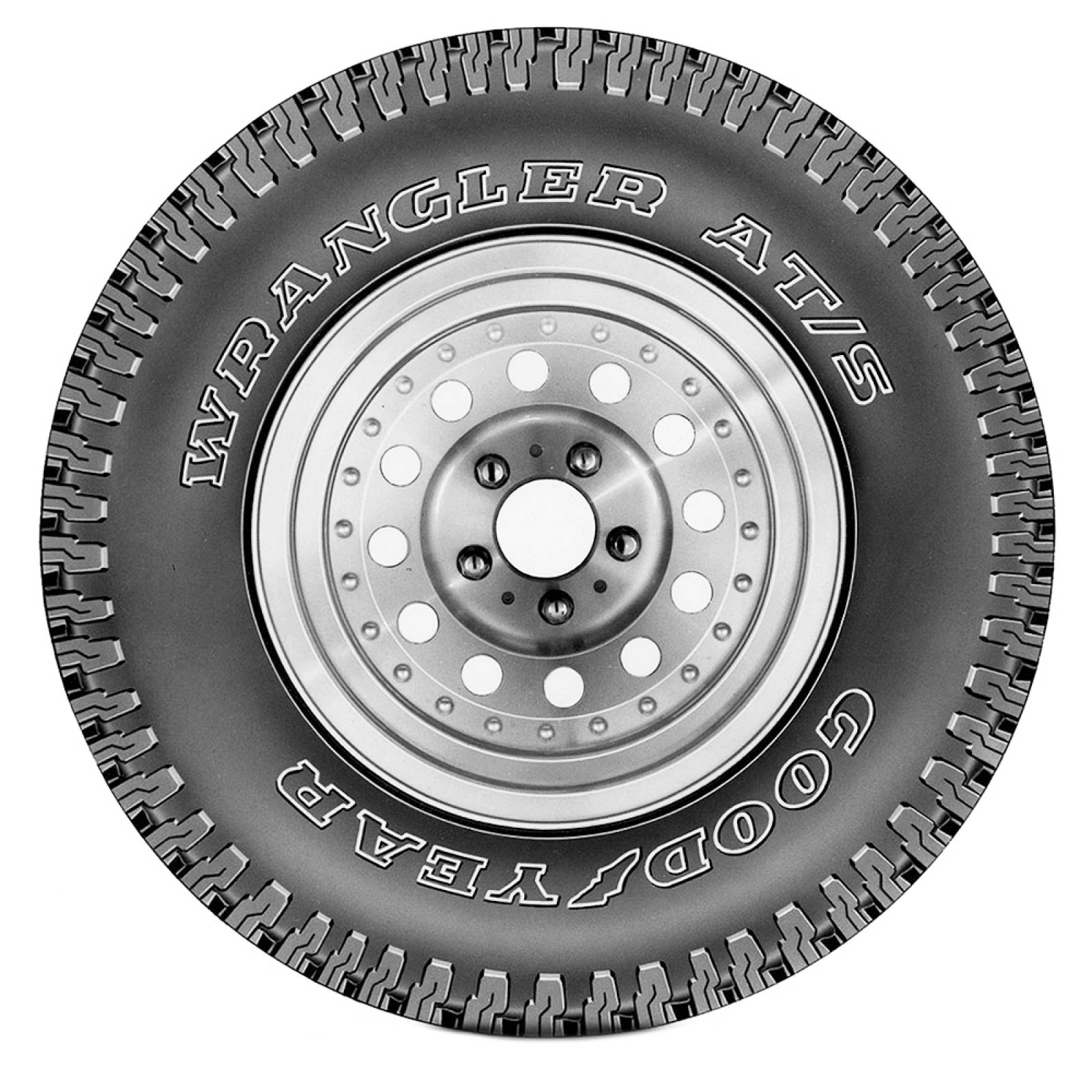 Llanta 205/75 R14 GOODYEAR WRANGLER AT/S 98Q