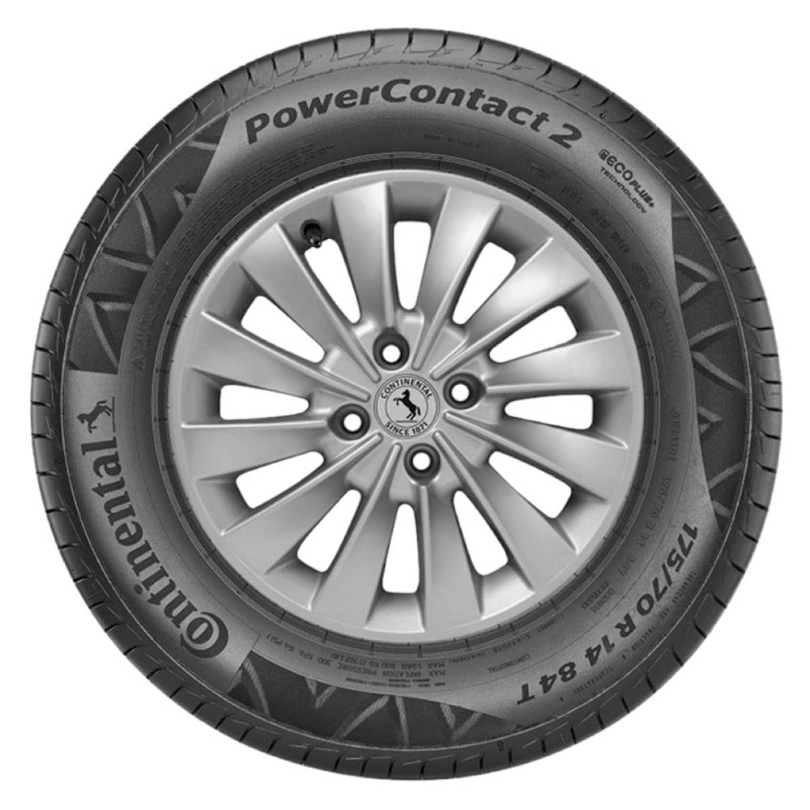 Llanta 195/55 R16 CONTINENTAL POWERCONTACT 2 87H