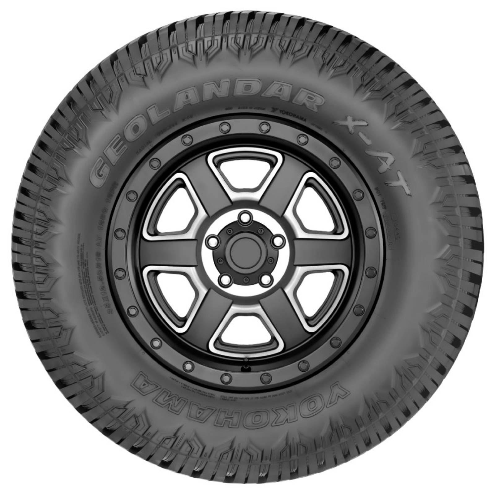Llanta 265/75 R16 YOKOHAMA GEOLANDAR X-AT 123/120Q