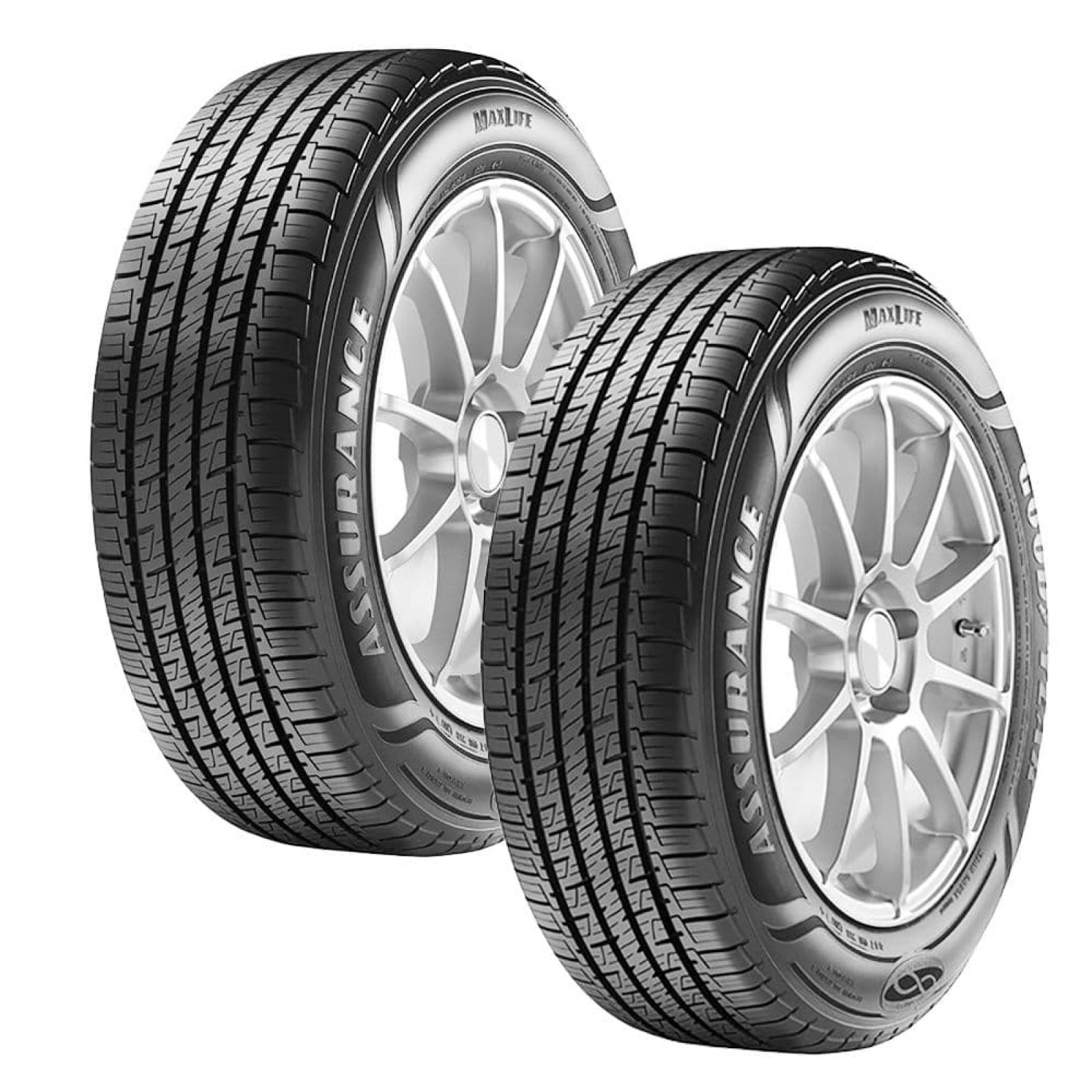 Paq. 2 Llantas 225/55 R19 GOODYEAR ASSURANCE MAXLIFE 99V