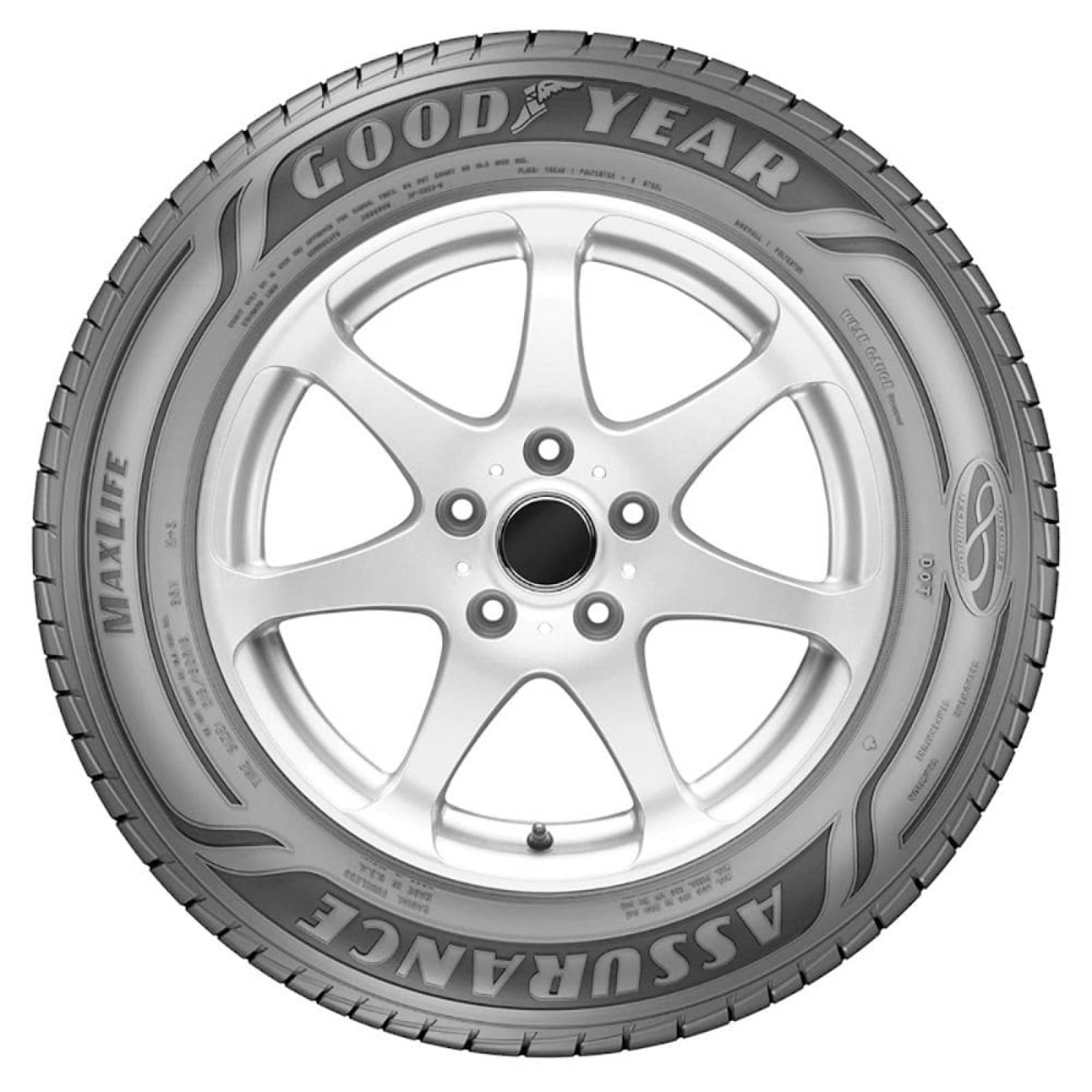 Paq. 2 Llantas 225/55 R19 GOODYEAR ASSURANCE MAXLIFE 99V