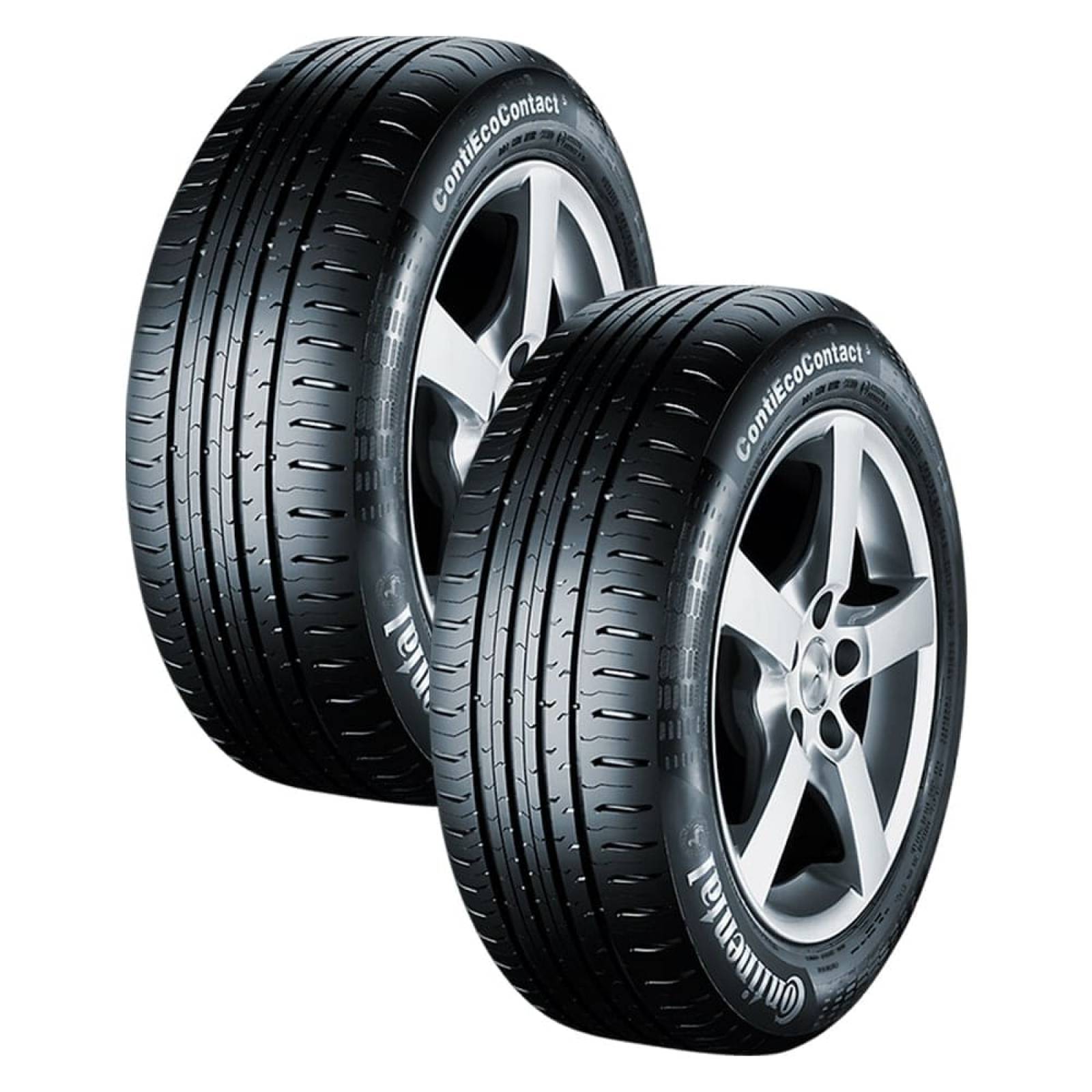 Paq. 2 Llantas 165/65 R14 CONTINENTAL CONTIECOCONTACT 5 79T