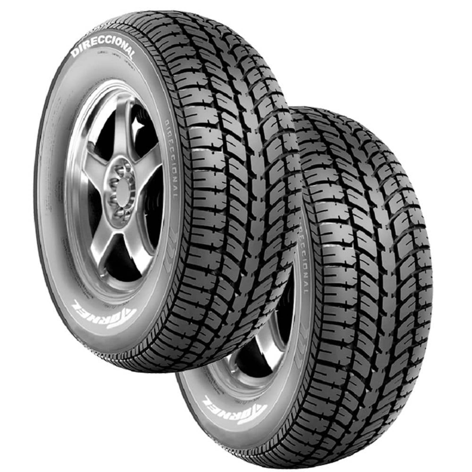 Paq. 2 Llantas 255/60 R15 TORNEL DIRECCIONAL 102S