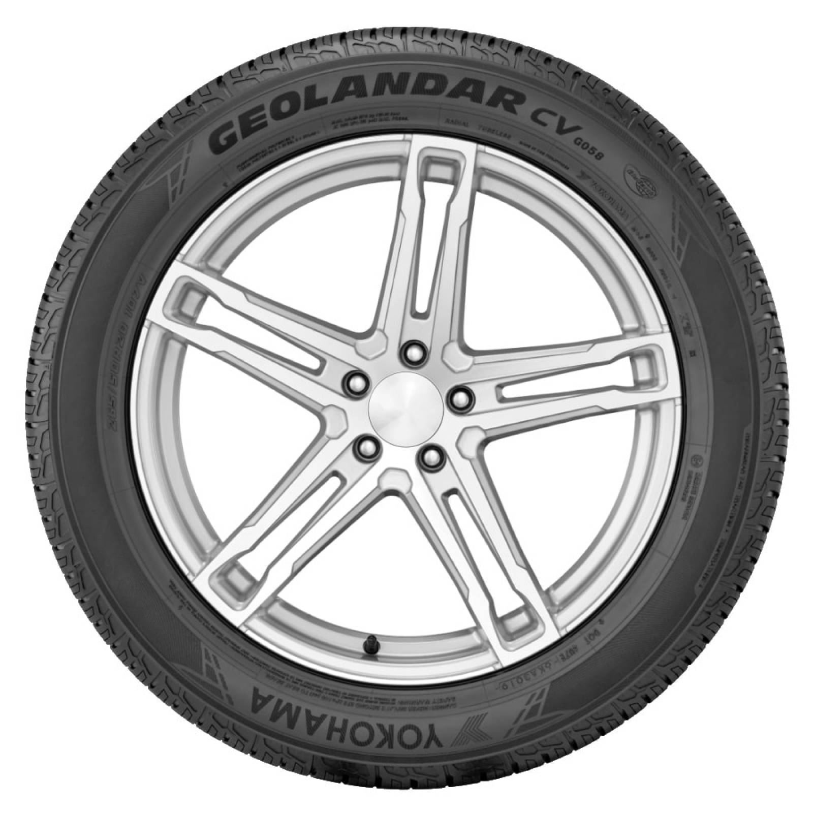 Paq. 2 Llantas 225/55 R19 YOKOHAMA GEOLANDAR CV G058 99V