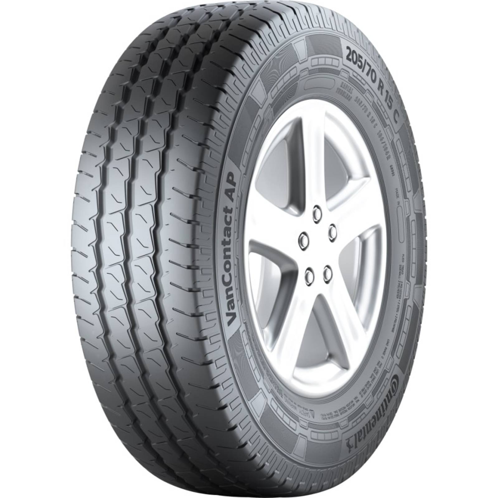 Llanta 205/70 R15 CONTINENTAL VANCONTACT AP 106/104R