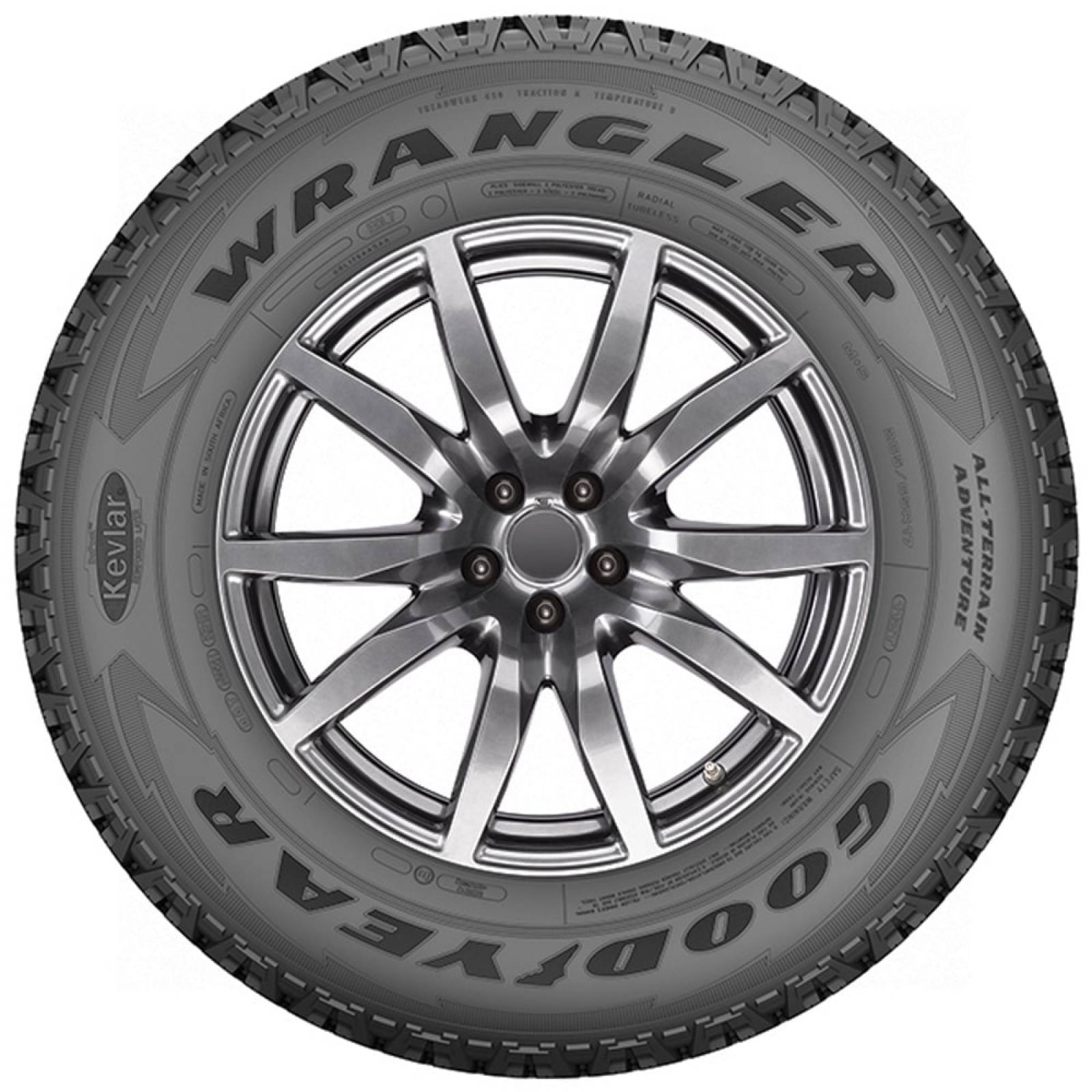 Llanta 255/70 R18 GOODYEAR WRANGLER ALL TERRAIN ADVENTURE 116H