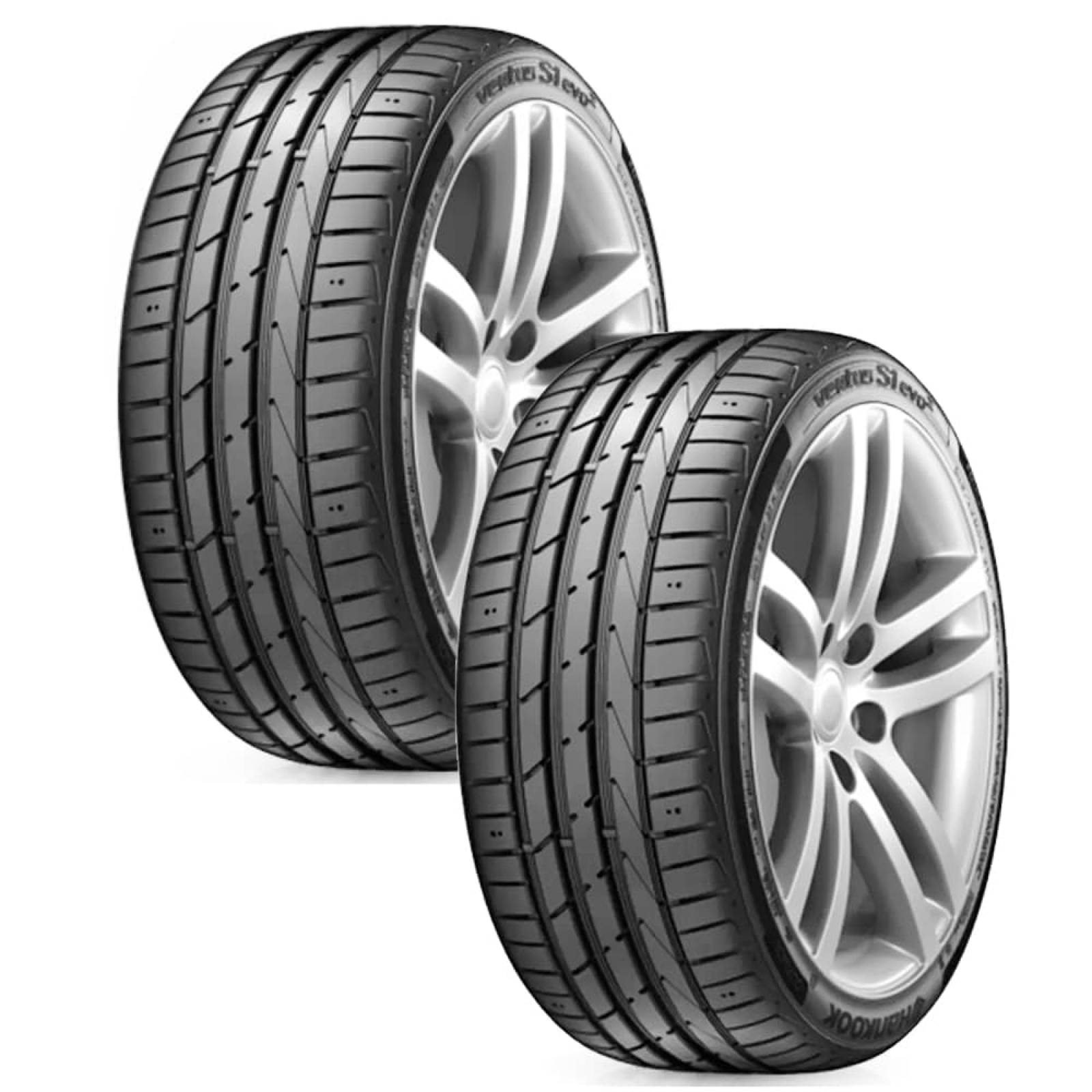 Paq 2 Llantas 245/45 R17 HANKOOK VENTUS S1 EVO2 K117B 95W RUN FLAT