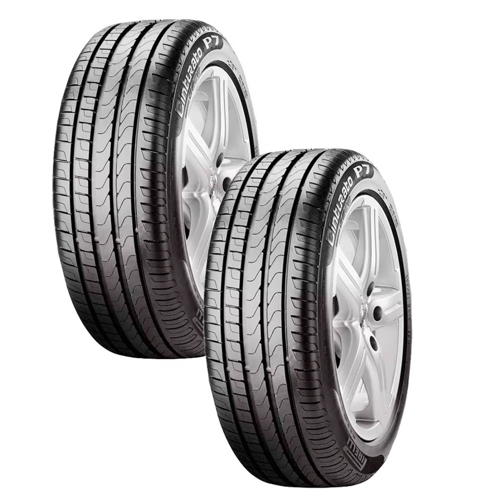Paq 2 Llantas 225/45 R18 PIRELLI CINTURATO P7 95Y RUN FLAT
