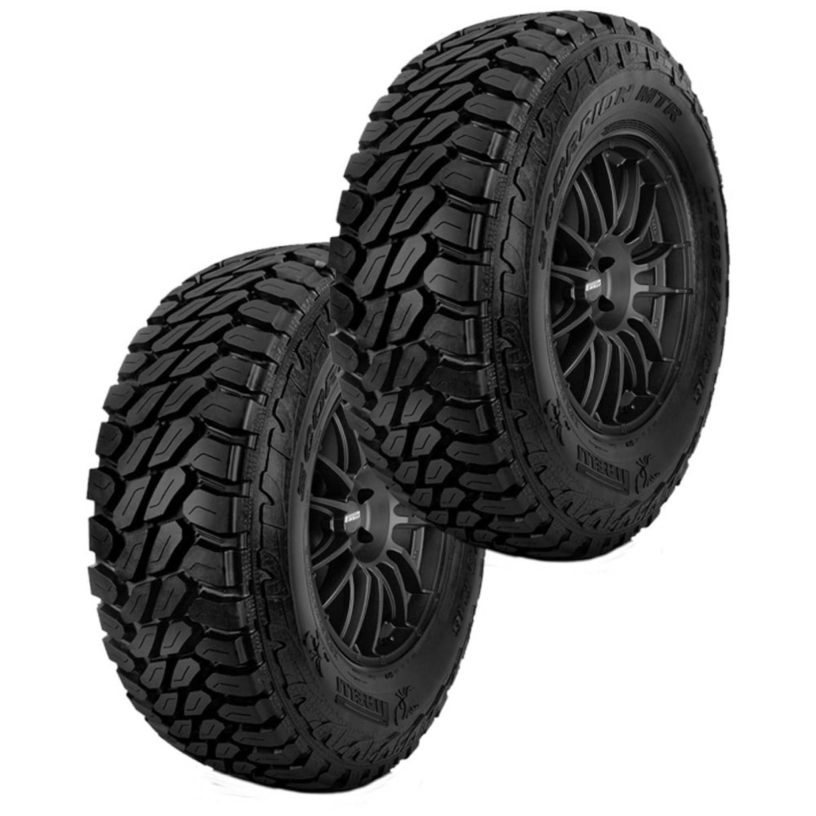 Paq 2 Llantas 285/70 R17 PIRELLI SCORPION MTR 116Q