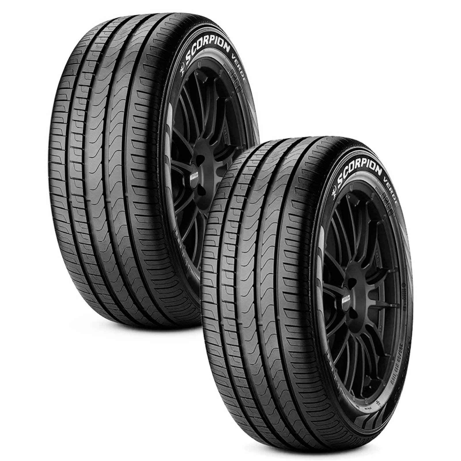 Paq 2 Llantas 255/45 R19 PIRELLI SCORPION VERDE 100V