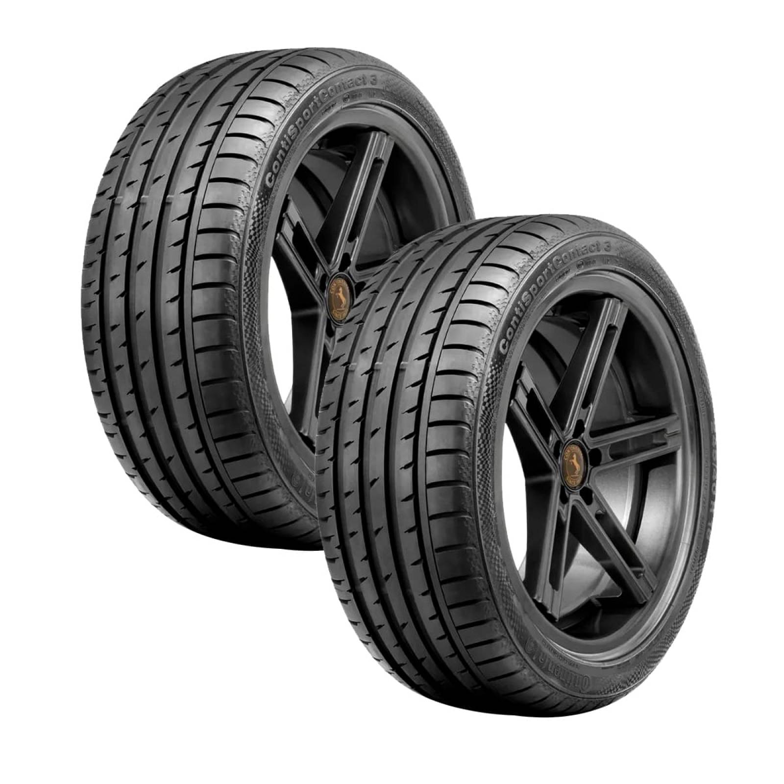 Paq 2 Llantas 245/45 R19 CONTINENTAL CONTISPORTCONTACT 3 98W RUN FLAT