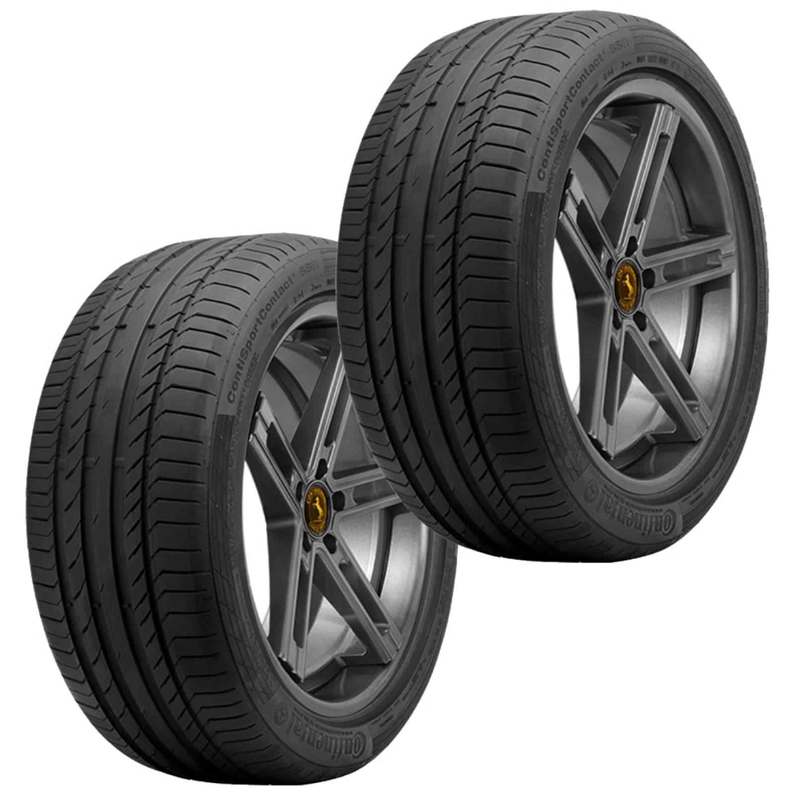 Paq 2 Llantas 225/45 R18 CONTINENTAL CONTISPORTCONTACT 5 95Y RUN FLAT