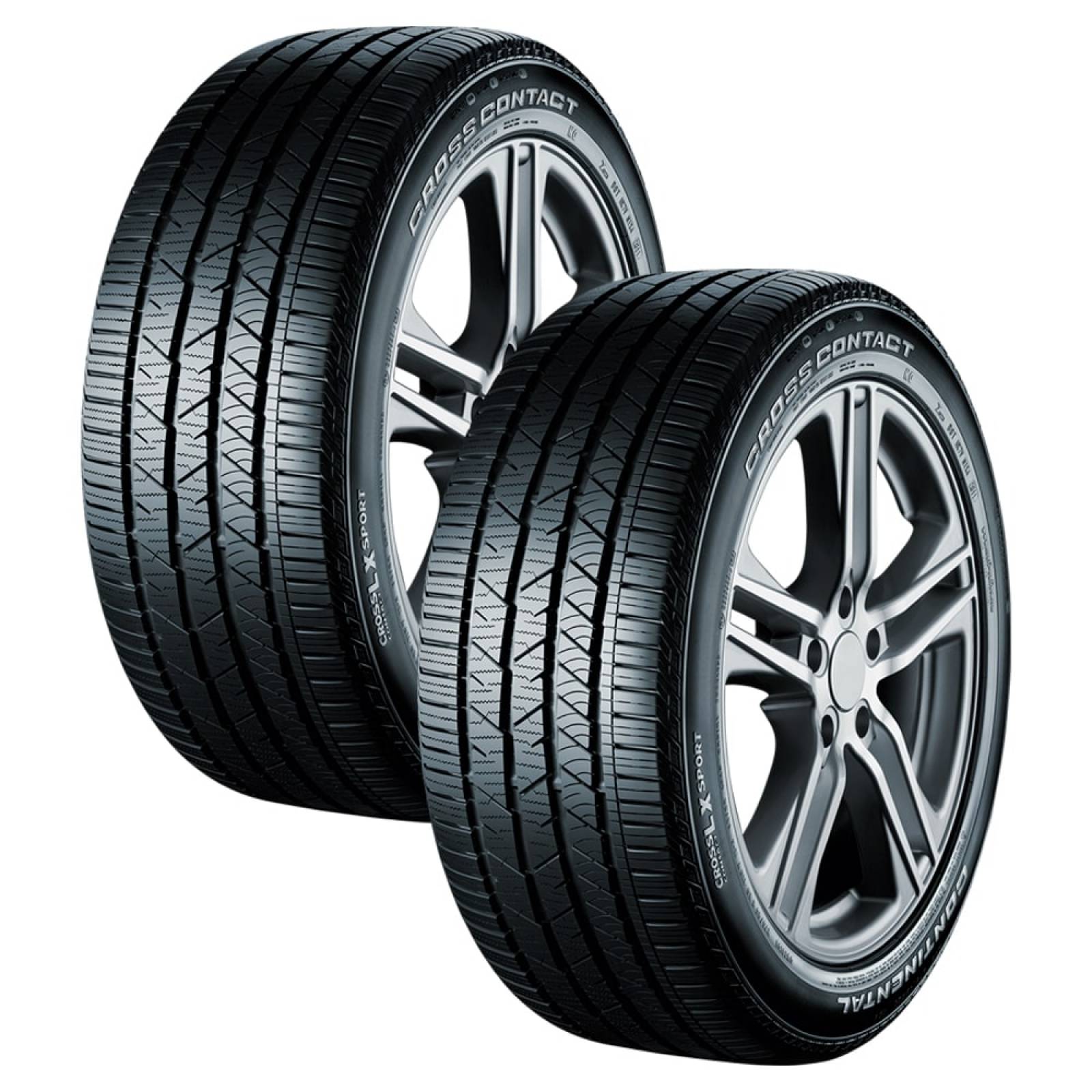Paq 2 Llantas 235/55 R19 CONTINENTAL CROSSCONTACT LXSPORT 101H RUN FLAT