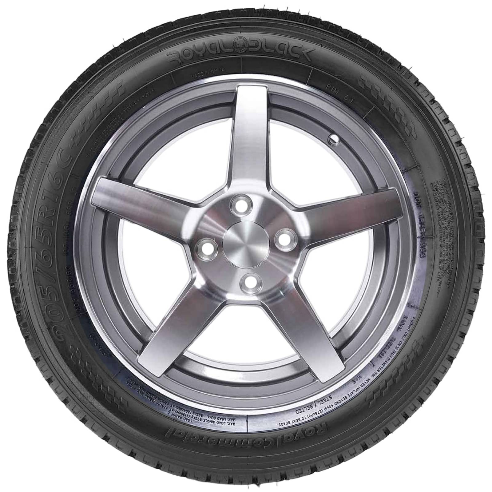 Paq 2 Llantas 235/65 R16 ROYALBLACK ROYAL COMMERCIAL 115/113T