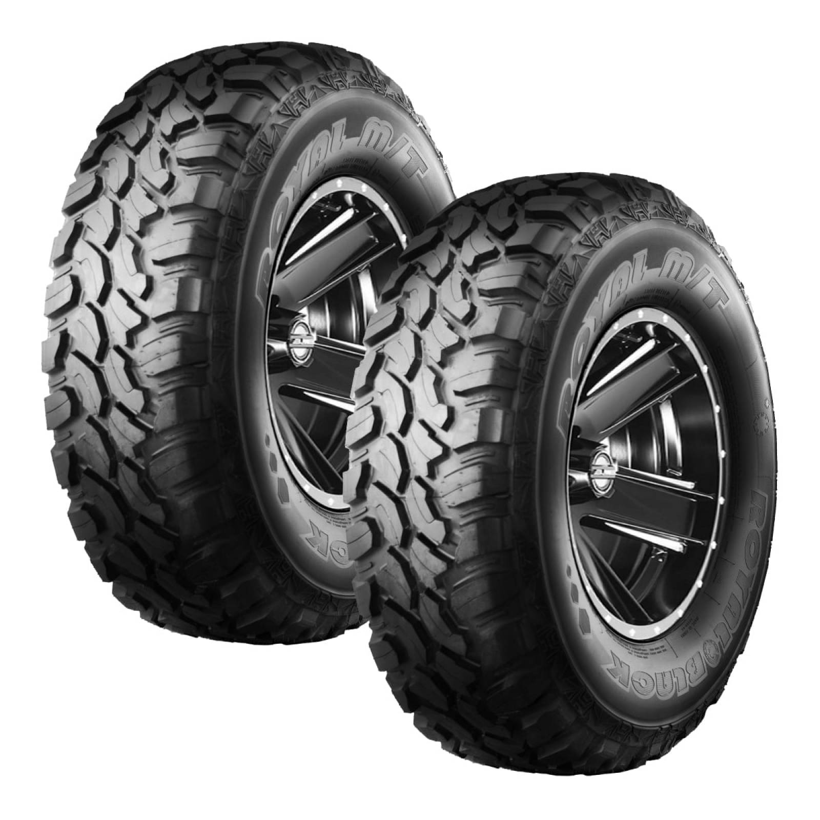 Paq 2 Llantas 35X12.50 R17 ROYALBLACK ROYAL M/T 121Q