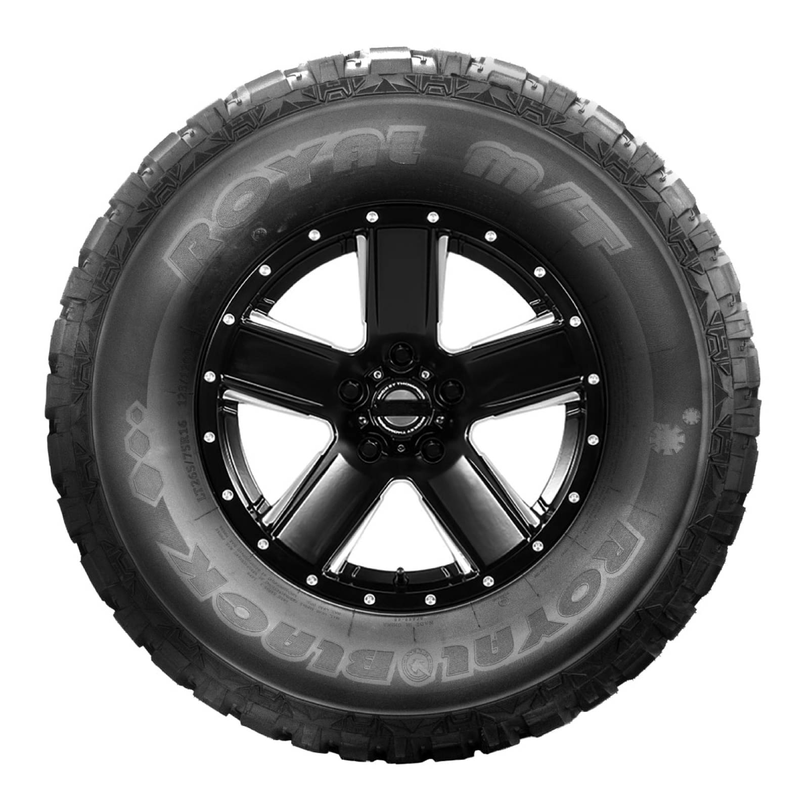 Paq 2 Llantas 35X12.50 R17 ROYALBLACK ROYAL M/T 121Q