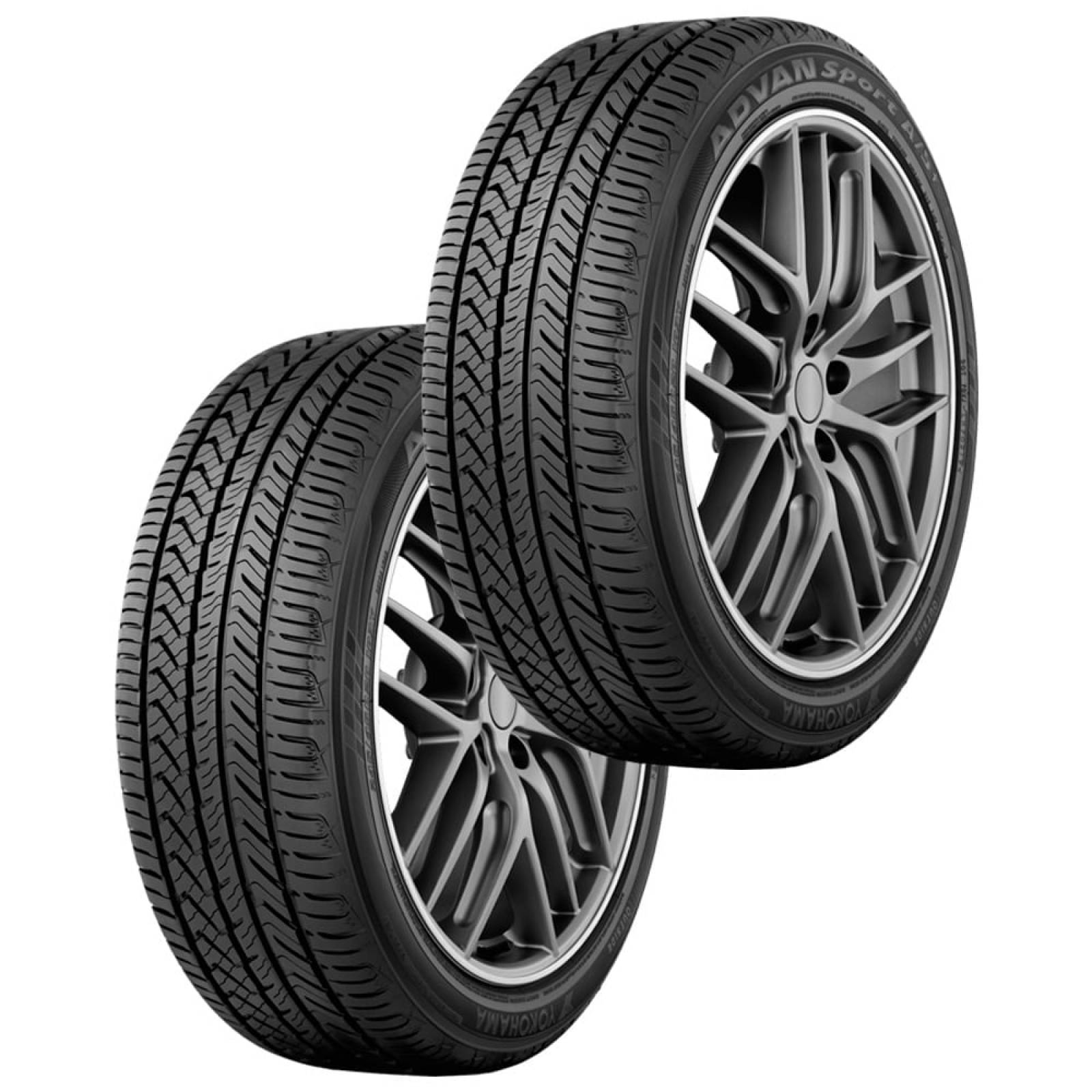Paq 2 Llantas 235/45 R18 YOKOHAMA ADVAN SPORT AS+ 98W