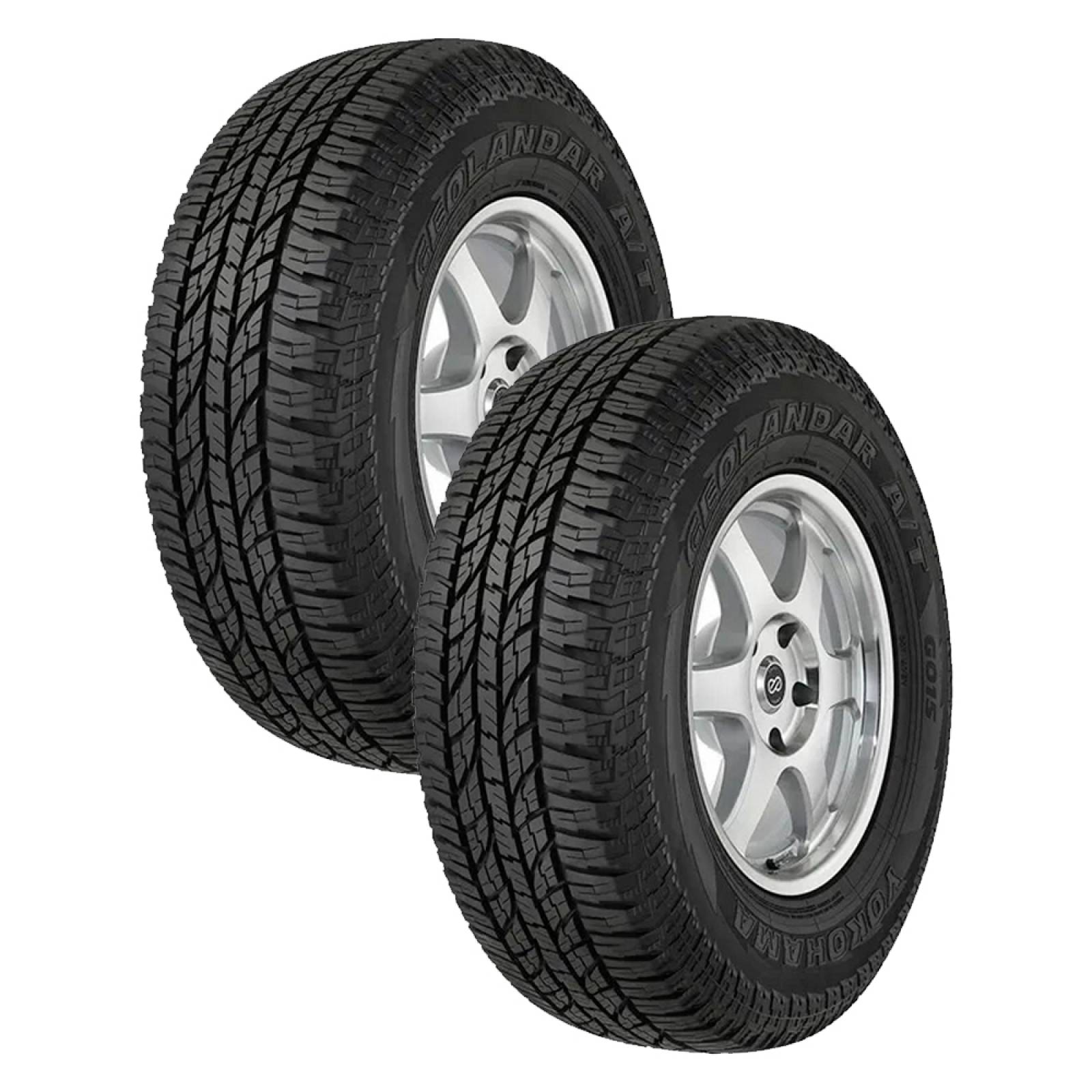 Paq 2 Llantas 235/75 R17 YOKOHAMA GEOLANDAR AT G015 108T