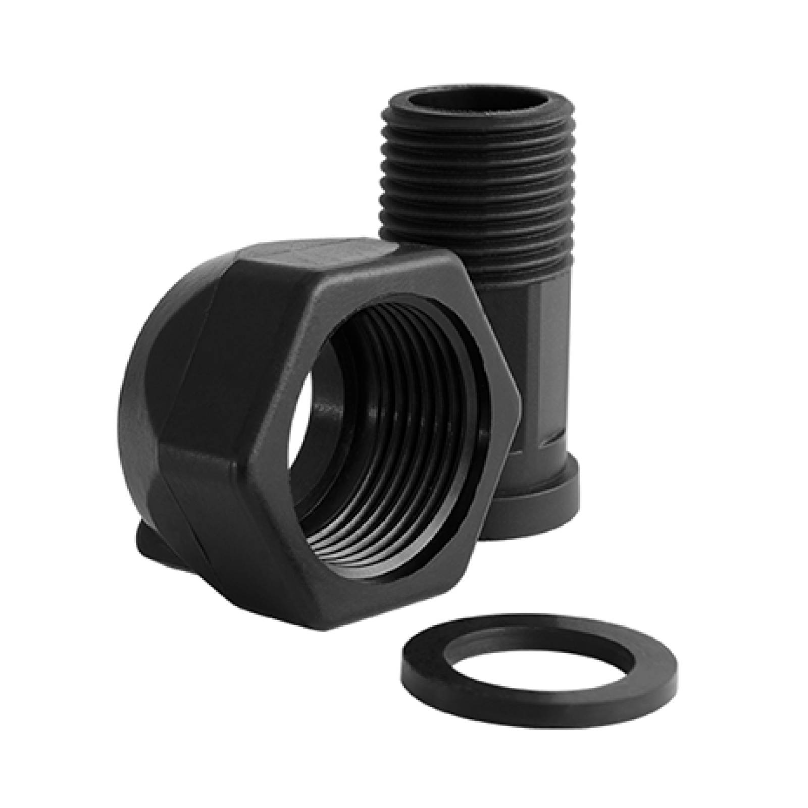 Juego de conexiones de plástico 1/2"