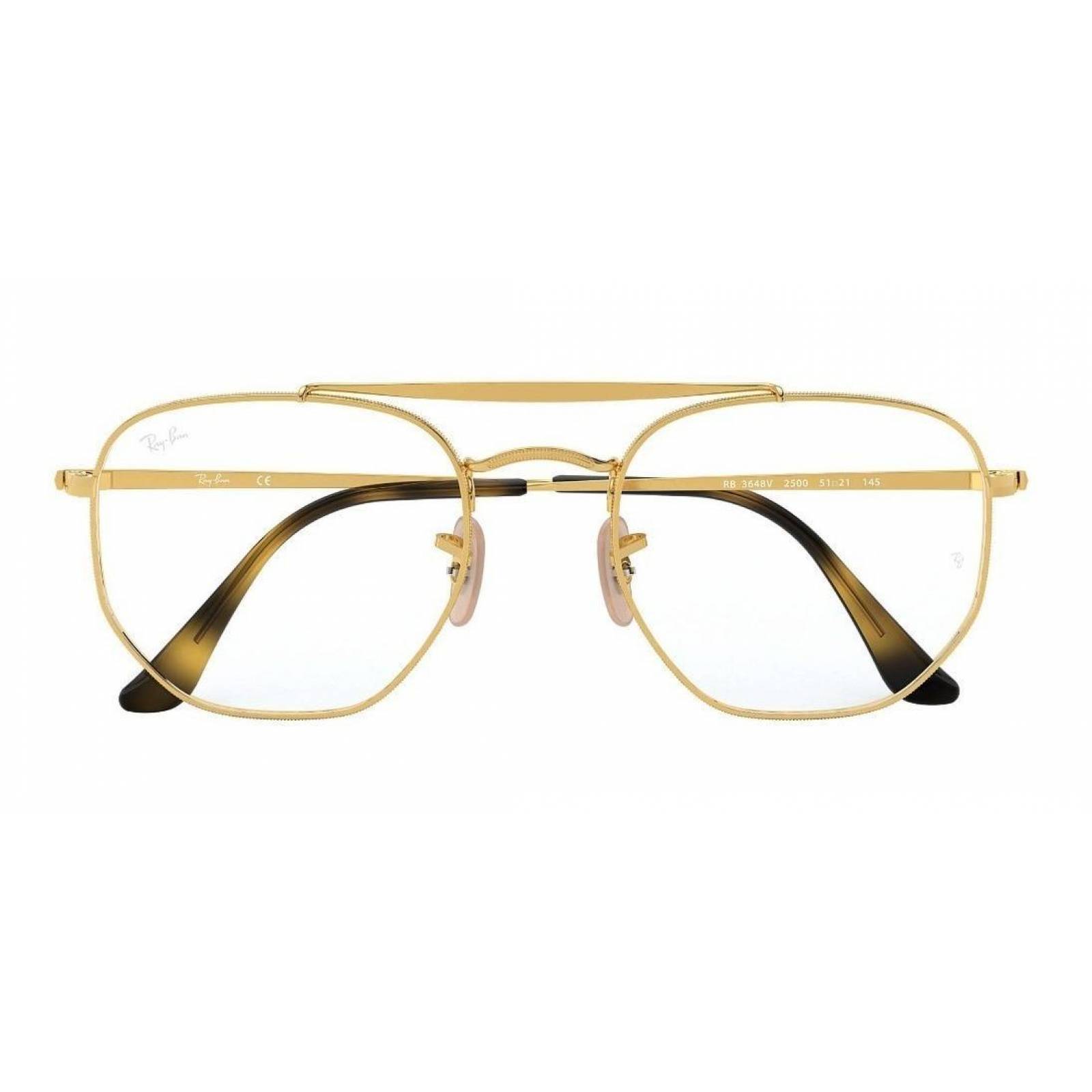 Lentes Oftálmicos Ray Ban Rb3648v 2500 Marshal