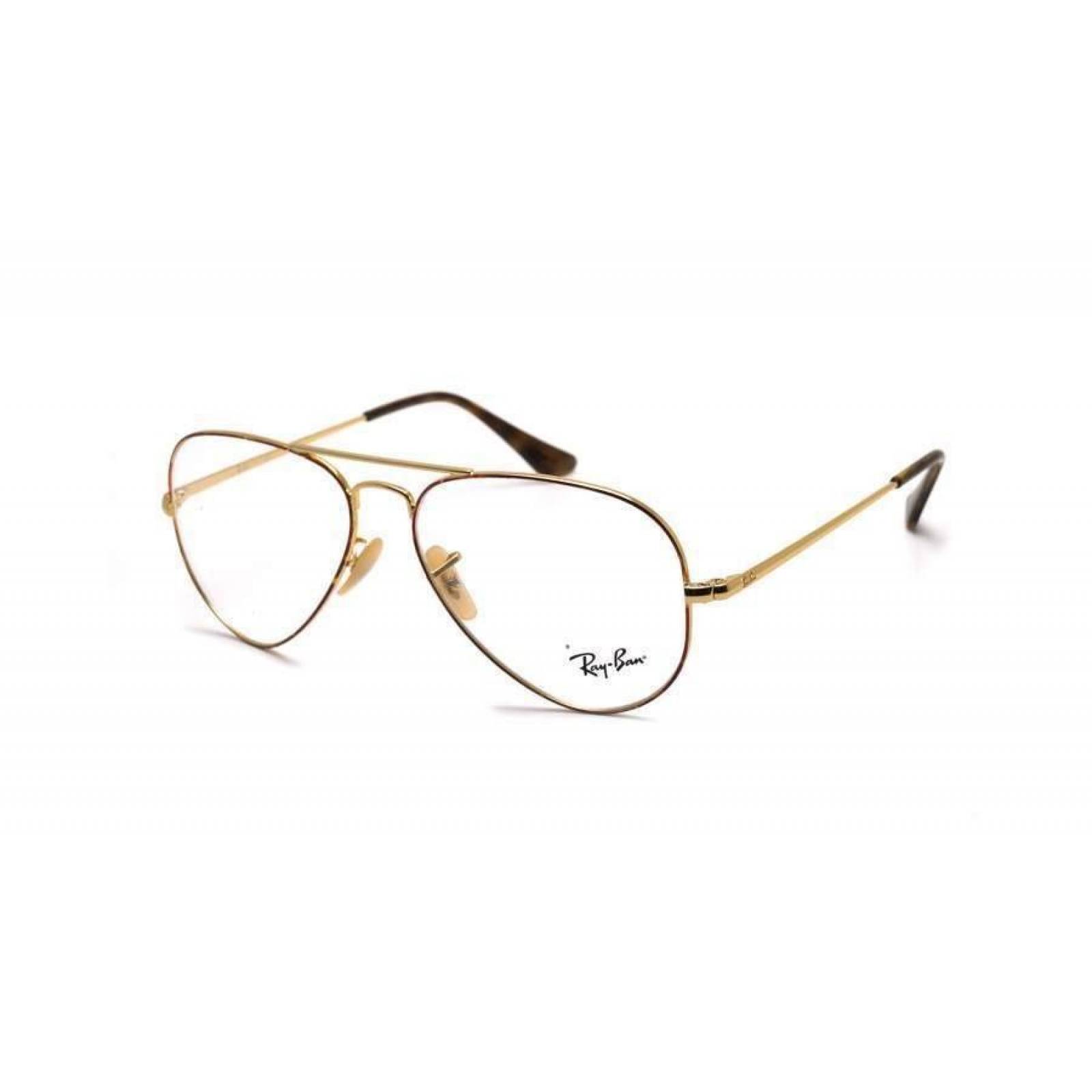 Lentes Oftálmicos Ray Ban Rb6489 2945 Aviator 