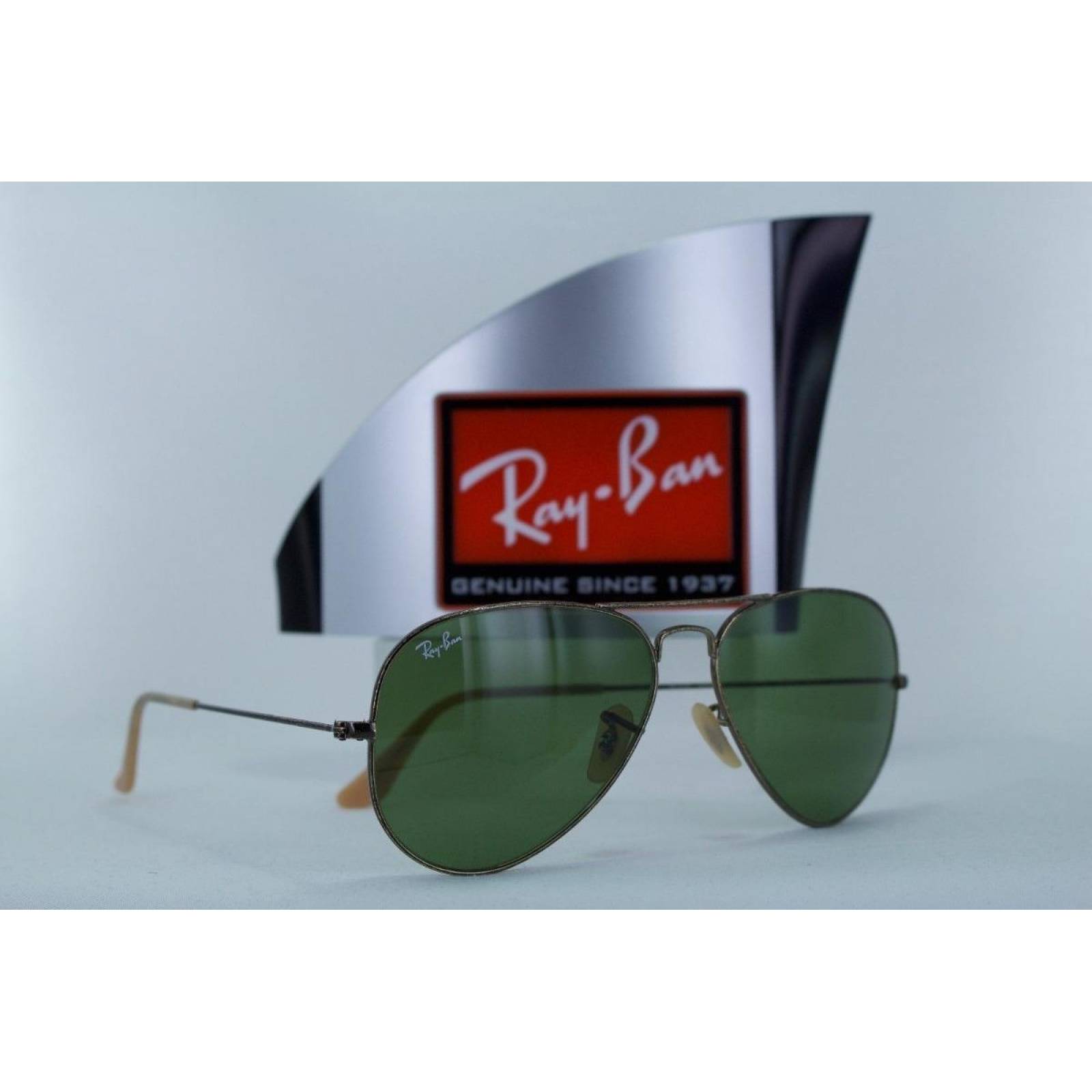 Lentes de Sol Ray Ban Rb3025 177/4e Aviator Distressed 