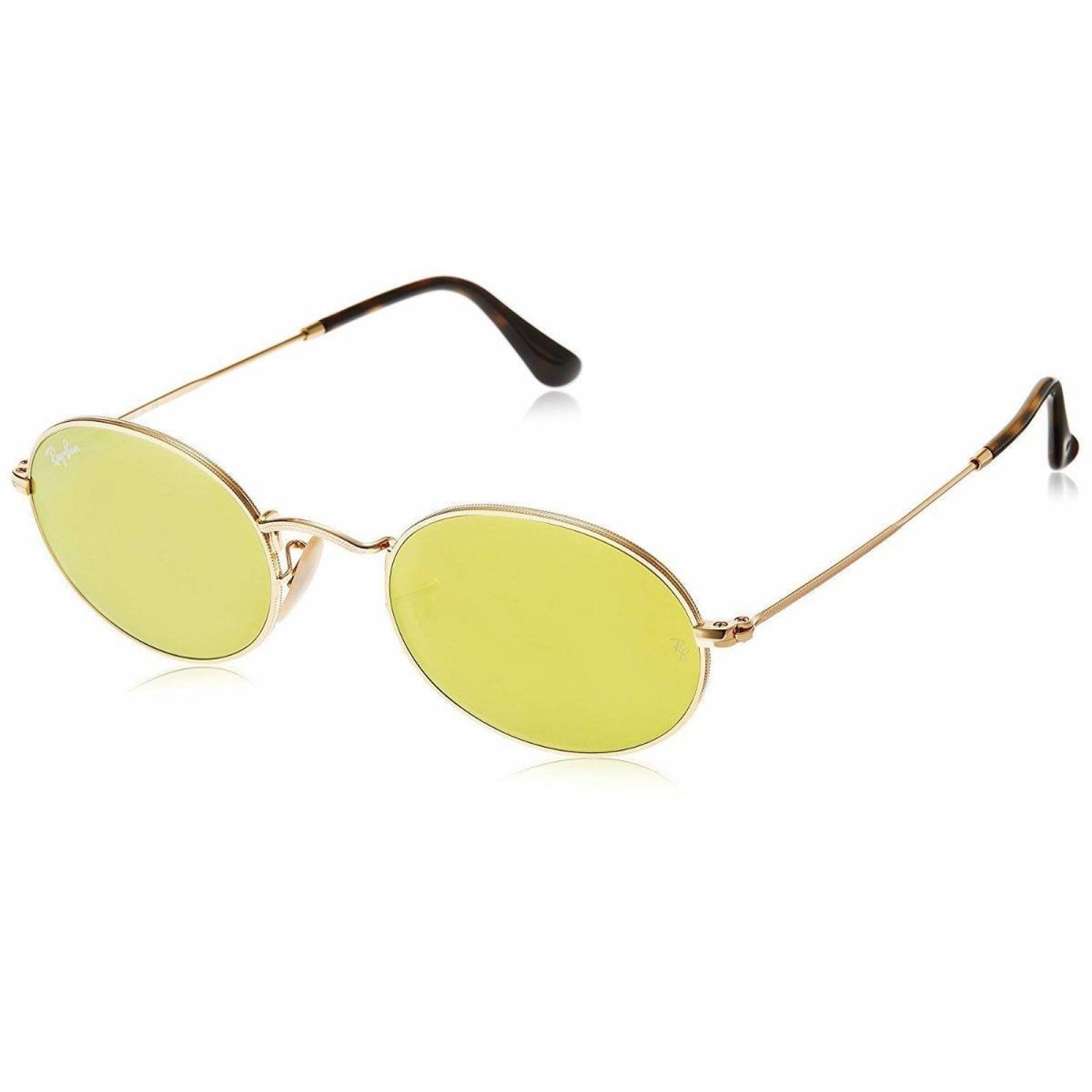Lentes de Sol Ray Ban Rb3547n 001/93 Oval Flat 