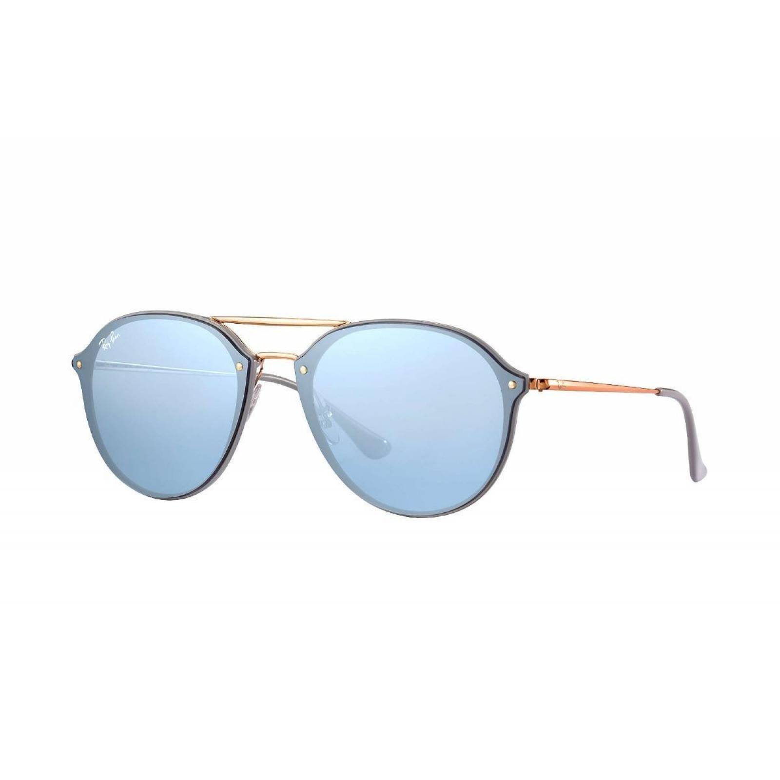 Lentes de Sol Ray Ban Rb4292n 63261u Aviator Blaze Double Bridge