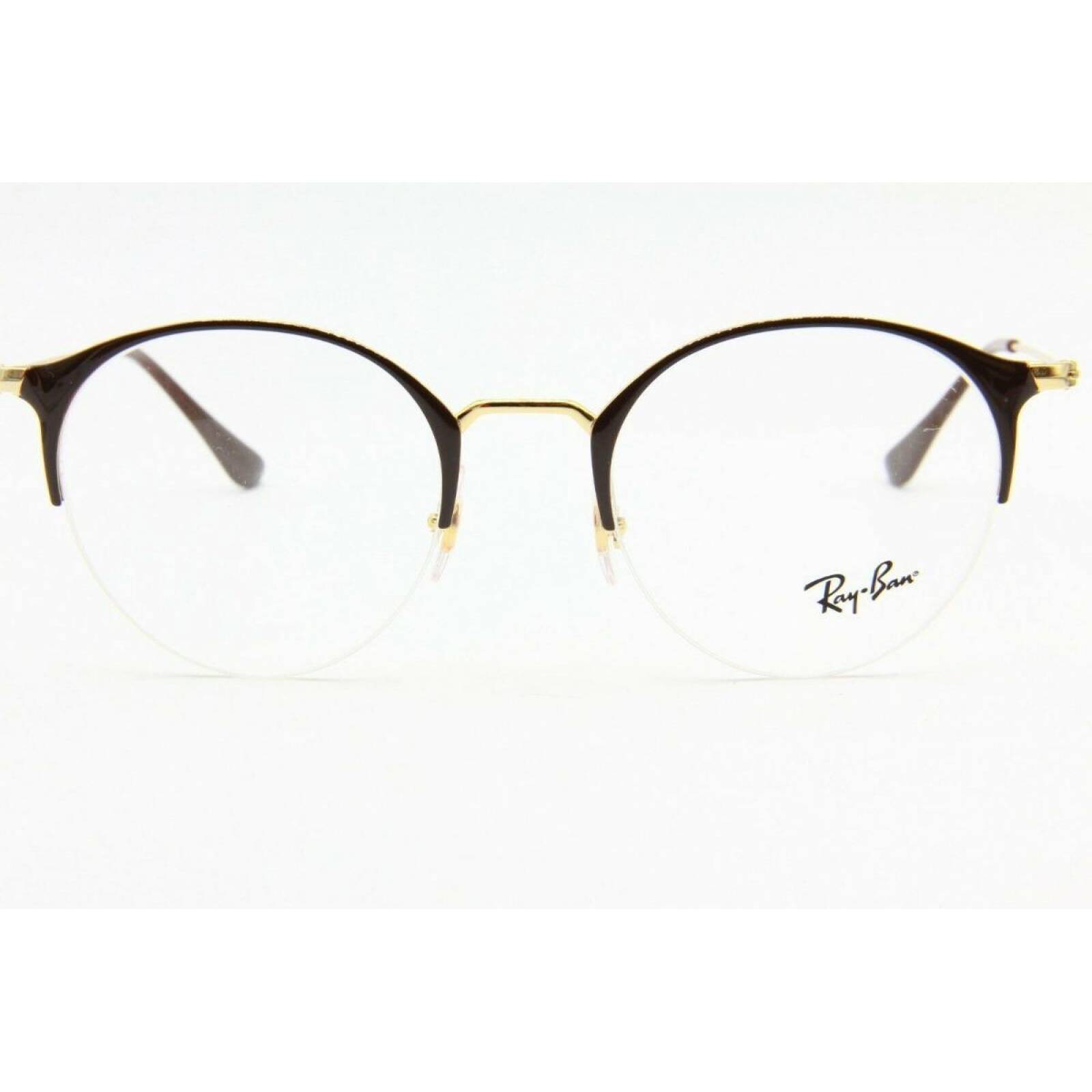 Lentes Oftálmicos Ray Ban Rb3578v 2905 Round Metal