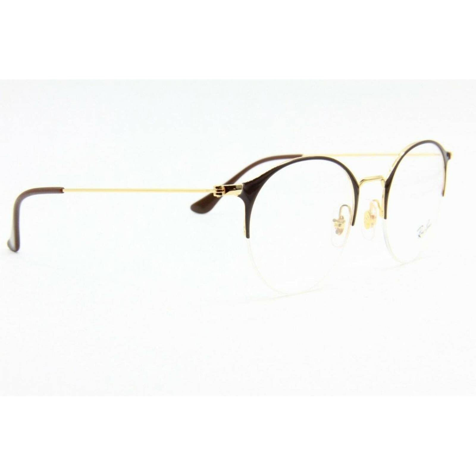 Lentes Oftálmicos Ray Ban Rb3578v 2905 Round Metal