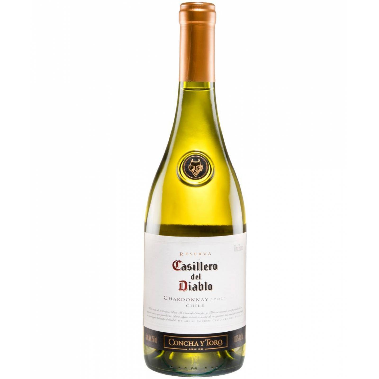 Vino Blanco Casillero Del Diablo Chardonnay 750 ml 