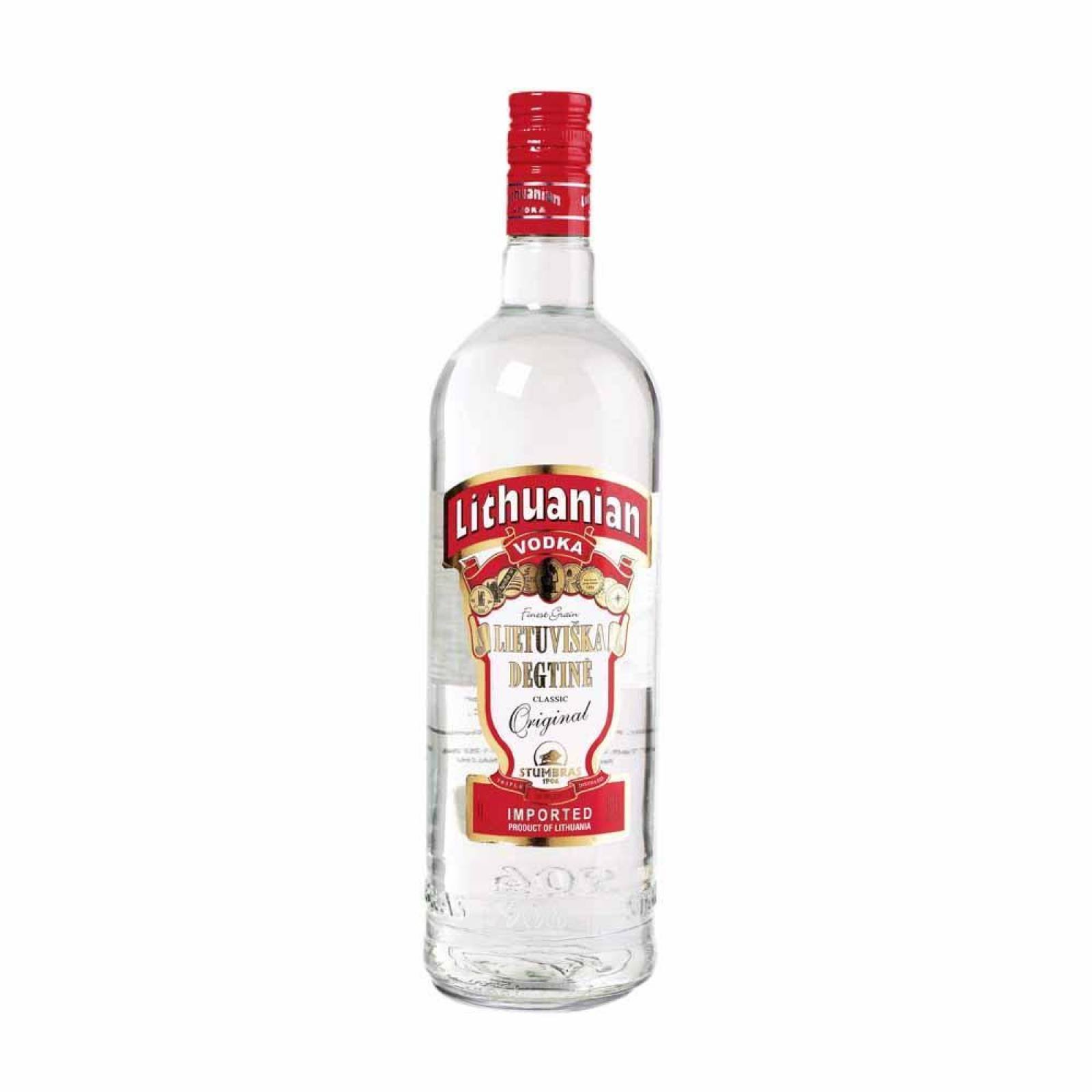 Caja de 12 Vodka Lithuanian 1 L 