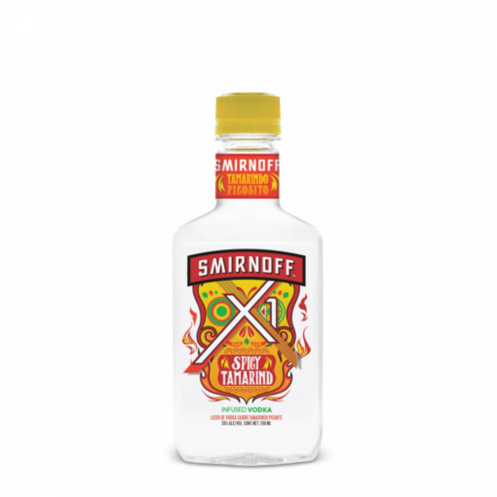 Caja de 12 Vodka Smirnoff Tamarindo 200 ml