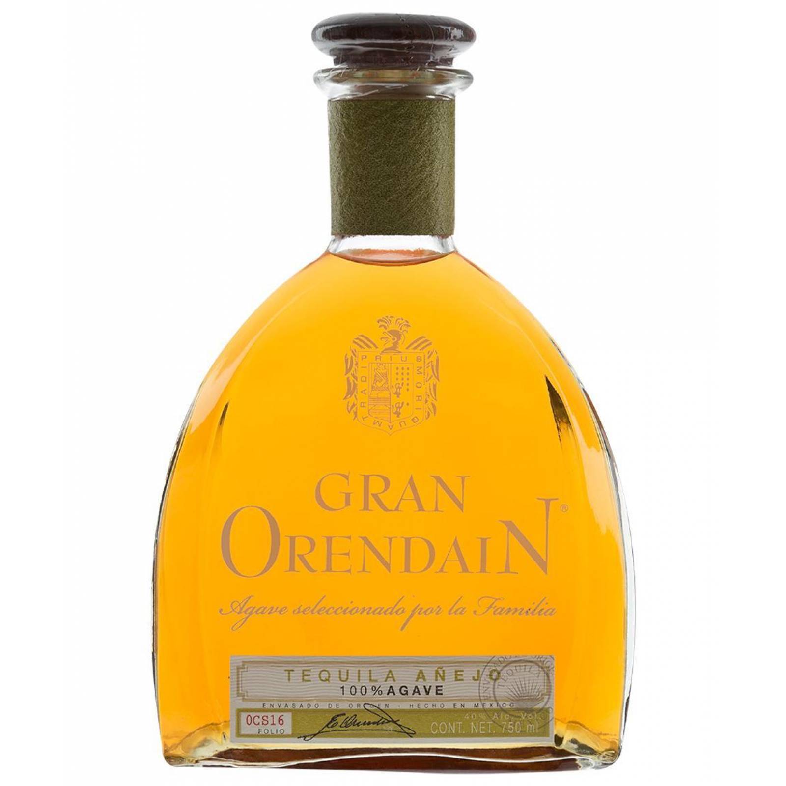 Tequila Gran Orendain Añejo Mini 50 ml 
