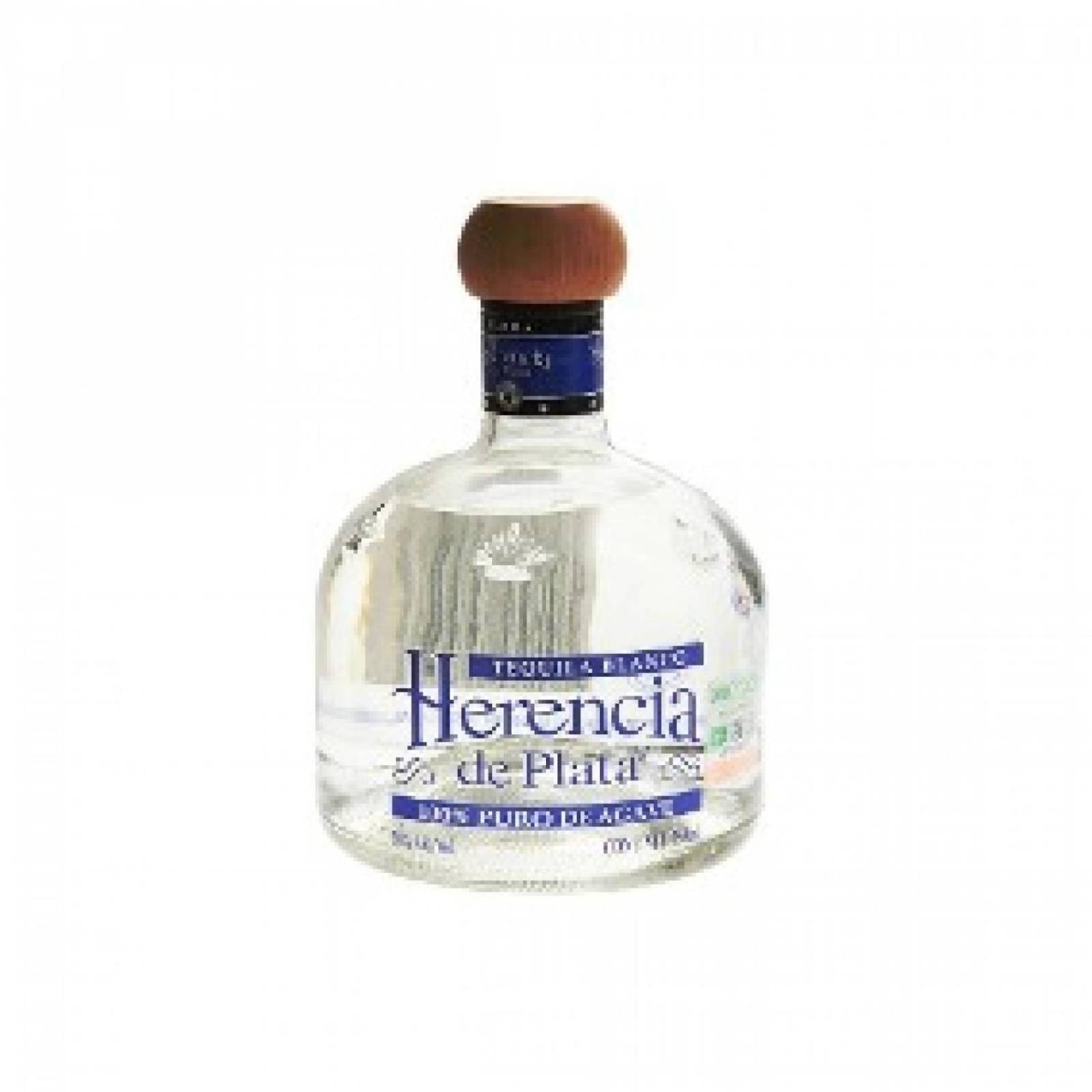 Tequila Herencia De Plata Blanco Mini 50 ml 