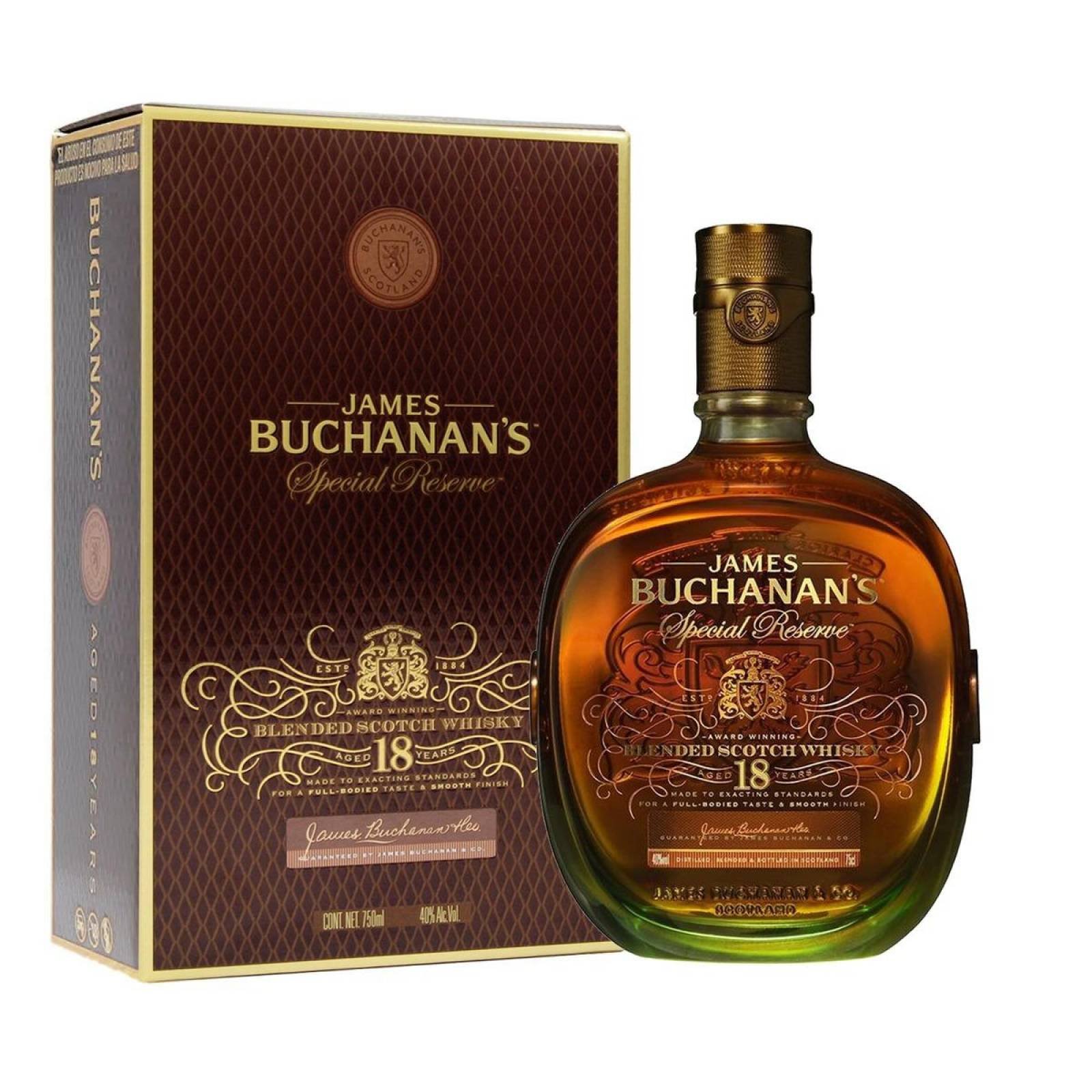 Whisky Buchanans Blend 18 Años Reserva Especial 750 ml 