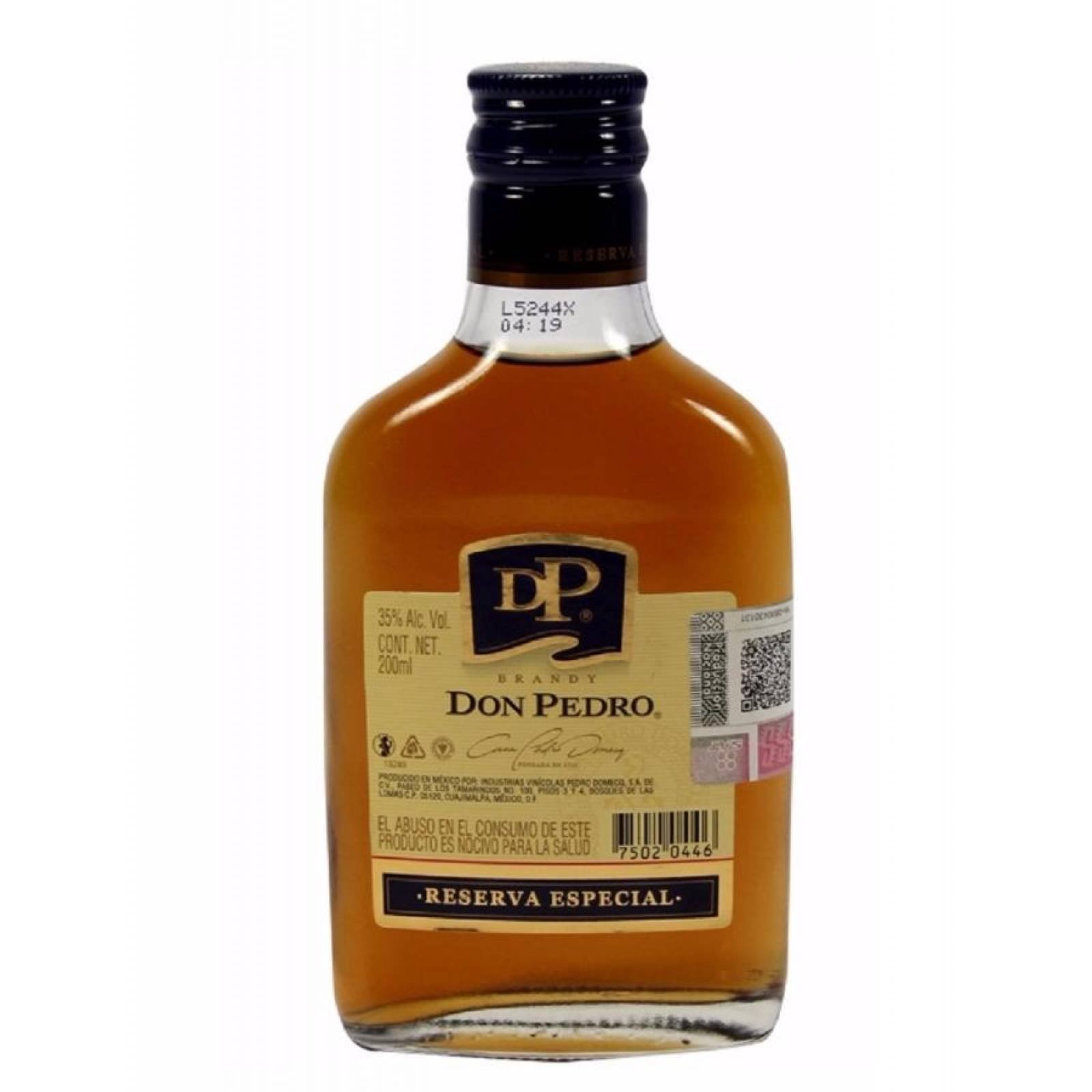 Brandy Don Pedro Gran Reserva Especial 200 ml 