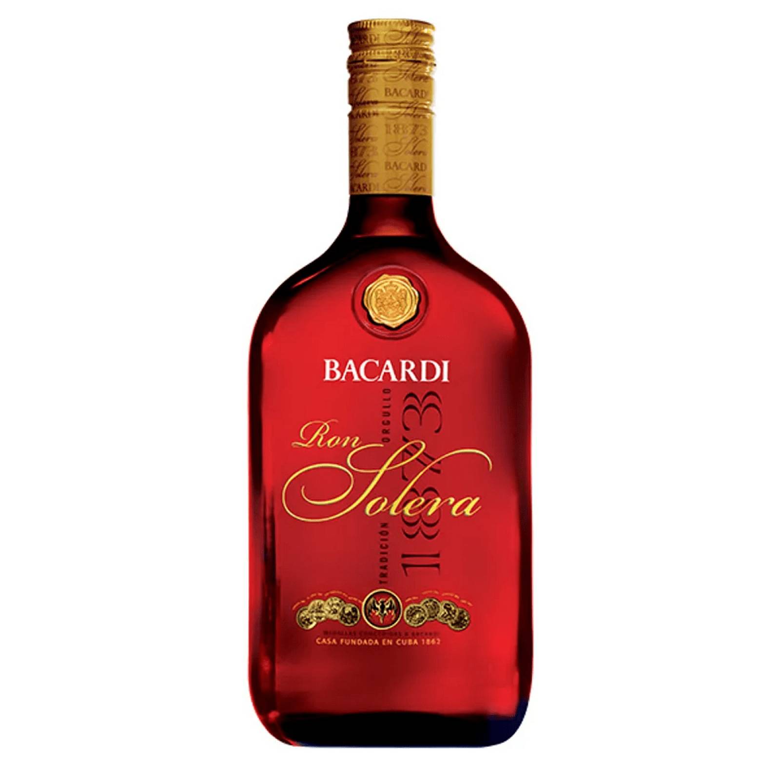 Caja de 12 Ron Bacardi Solera 1 L 