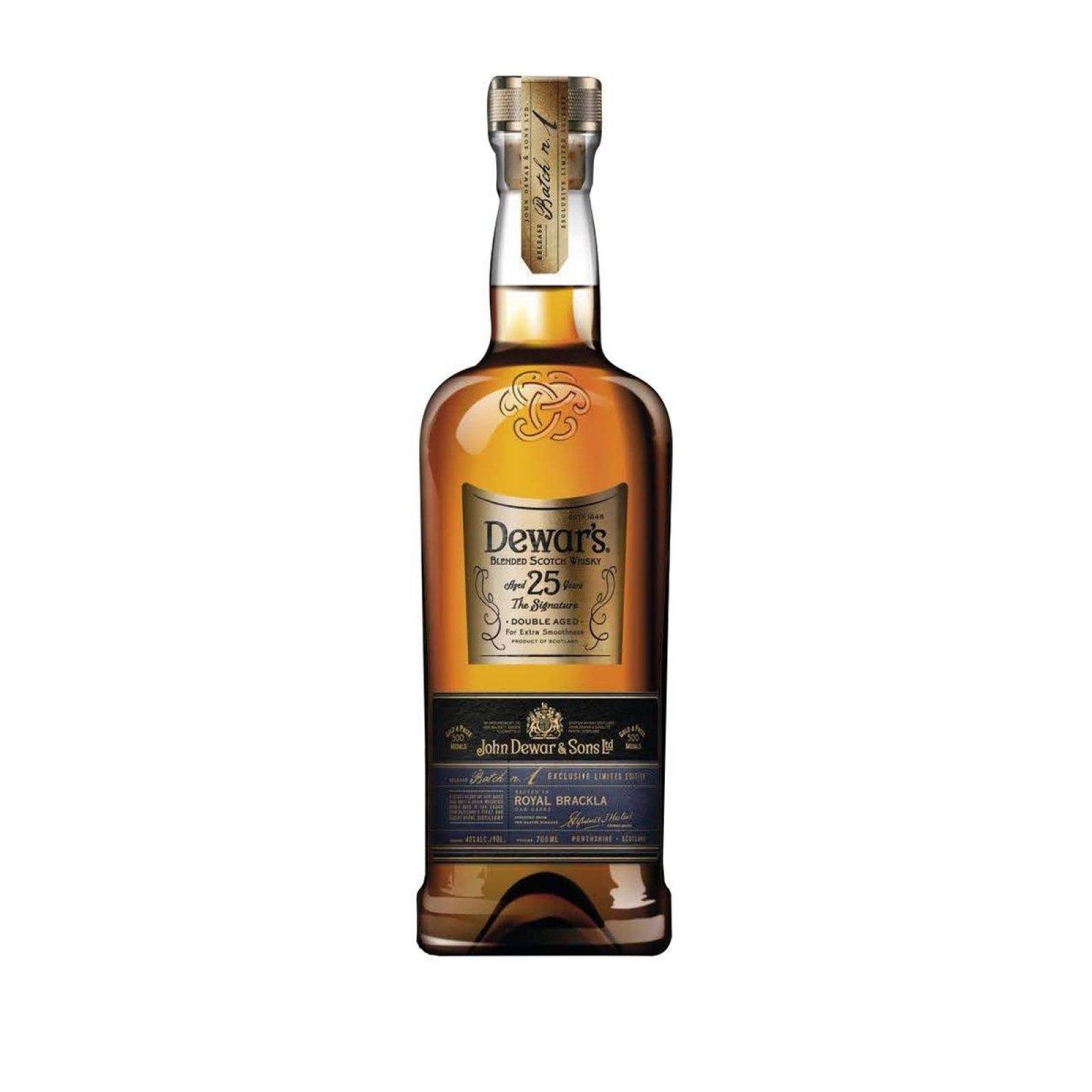 Whisky Dewars Blend 25 Años 750 ml 