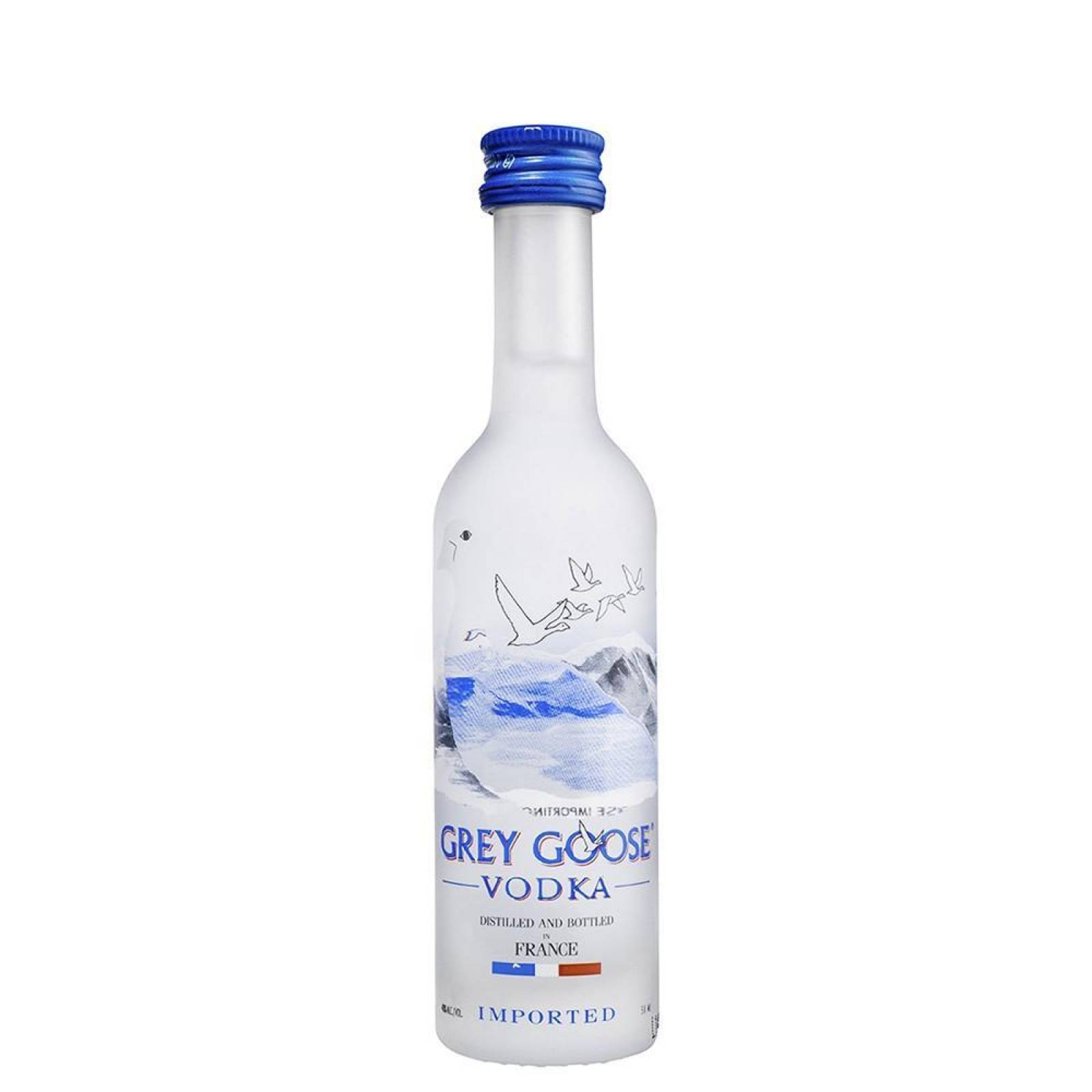 Caja de 120 Vodka Grey Goose Mini 50 ml