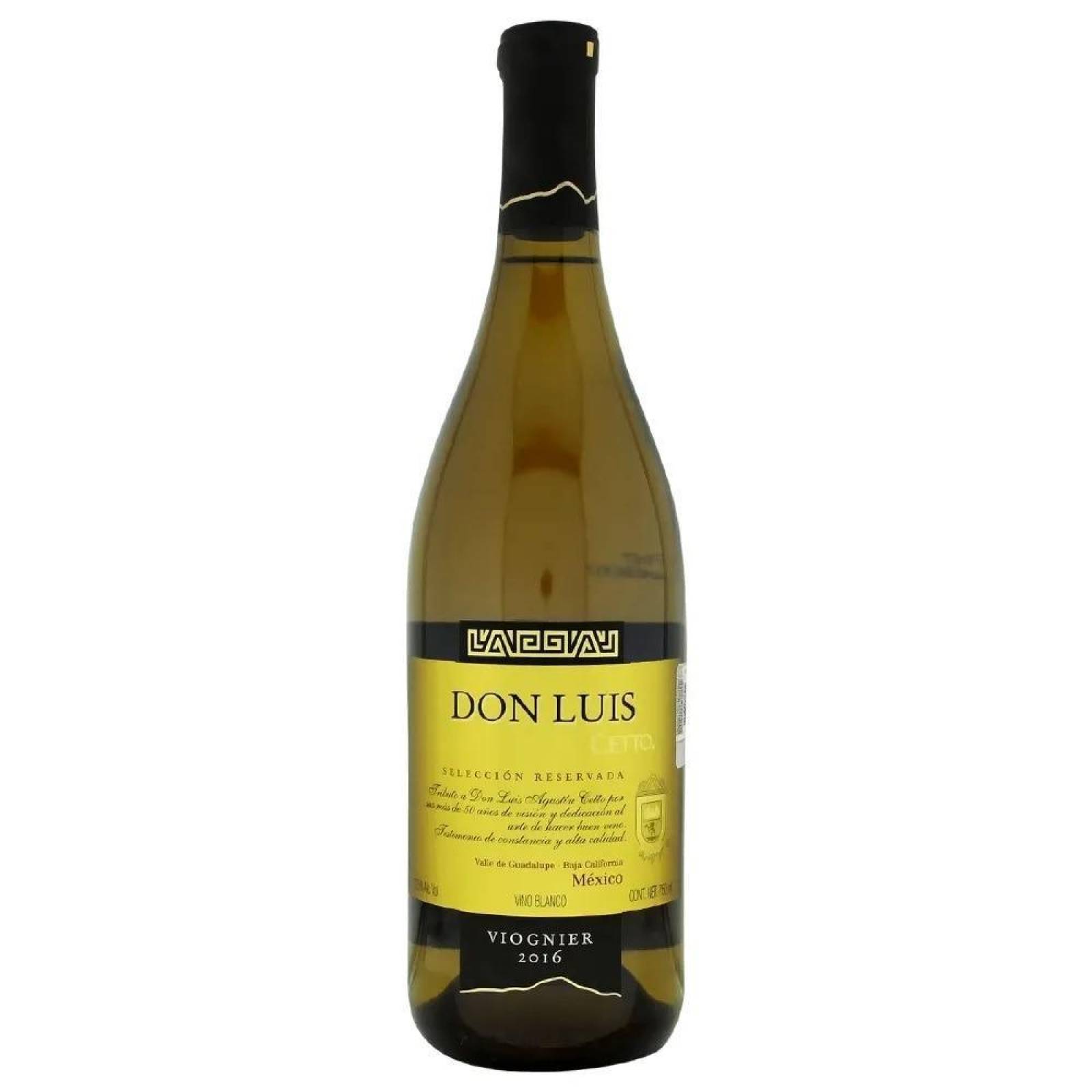 Vino Blanco L.A. Cetto Don Luis Cetto Viognier 750 ml 