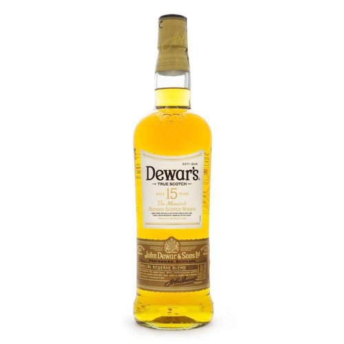 Caja de 6 Whisky Dewars Blend 15 Años 750 ml 