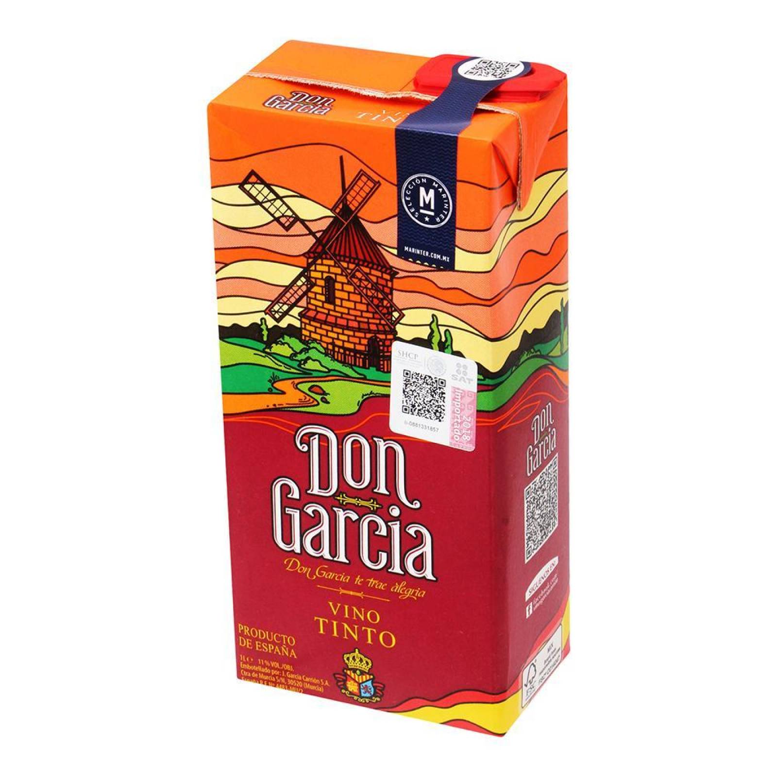 Vino Tinto Don Garcia Tetra Brick 1 L 