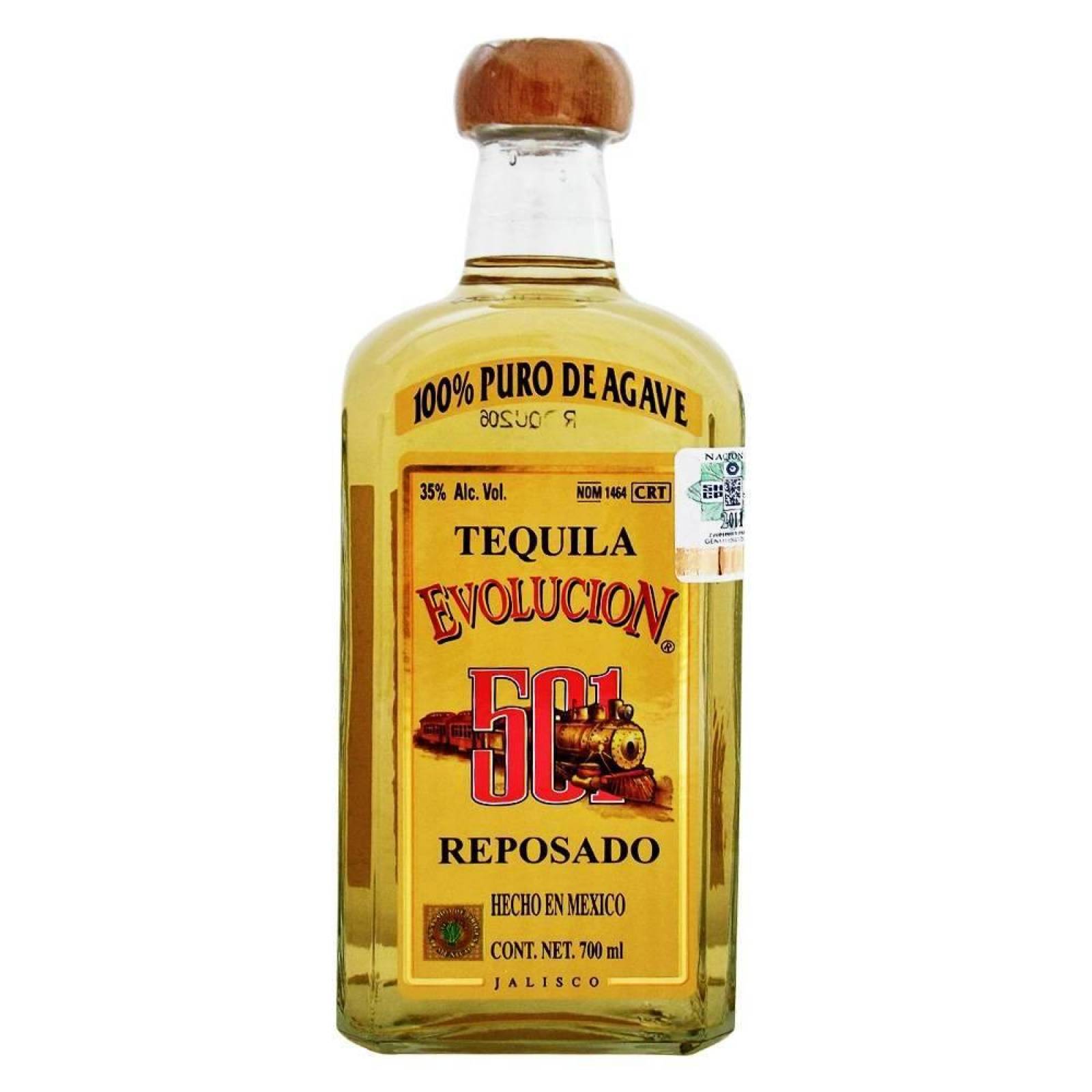 Tequila Evolucion 501 Reposado 700 ml 