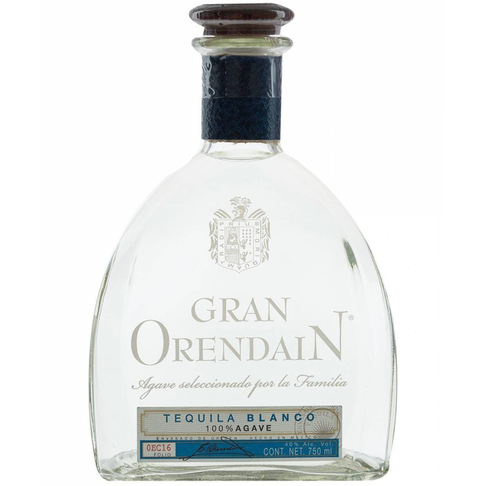 Tequila Gran Orendain Blanco 750 ml 