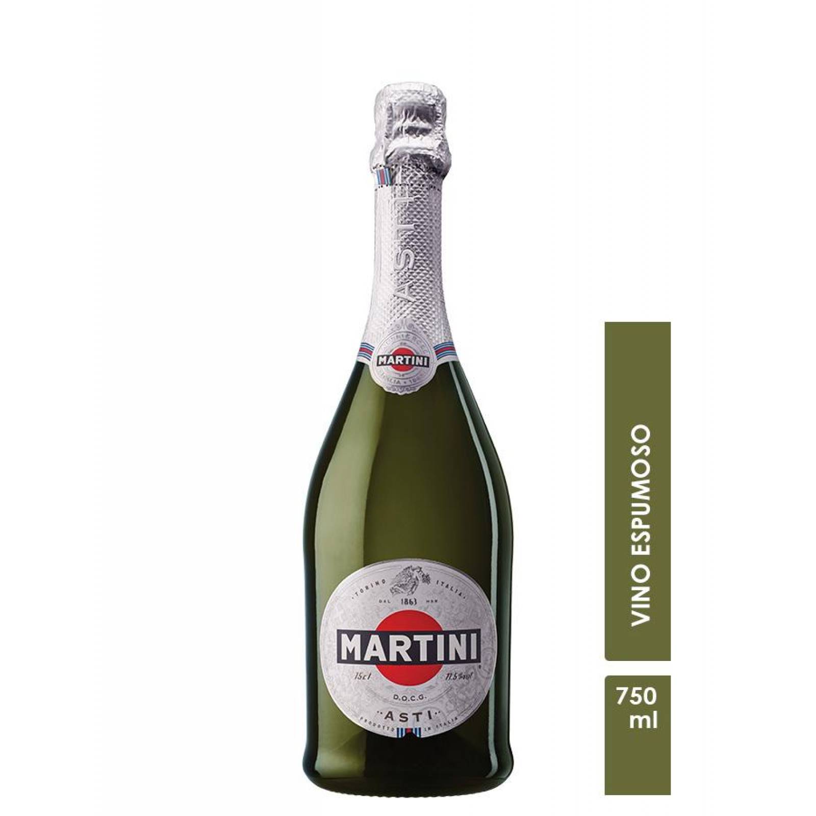 Vino Espumoso Martini Asti Moscato 750 ml