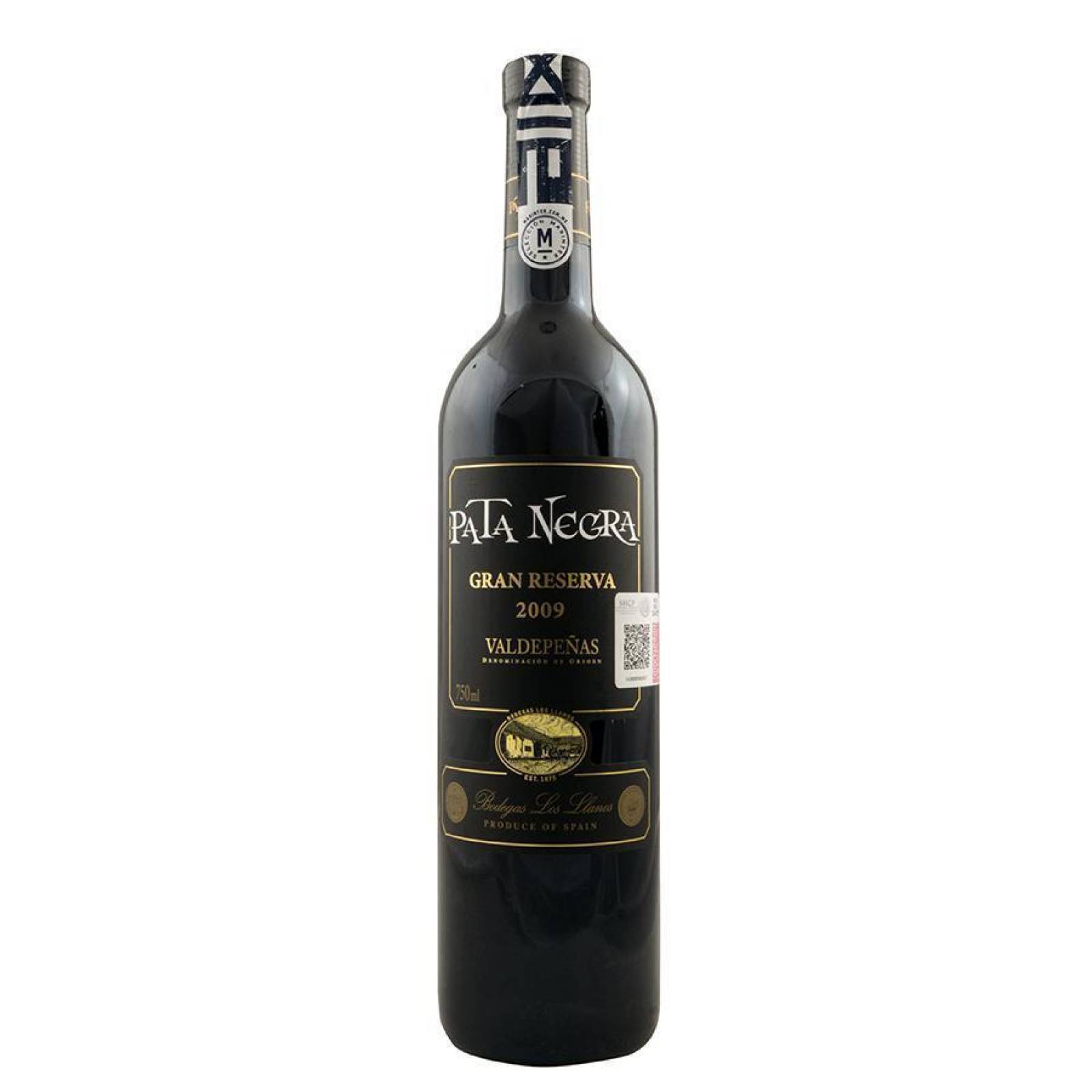 Vino Tinto Pata Negra Gran Reserva 750 ml 